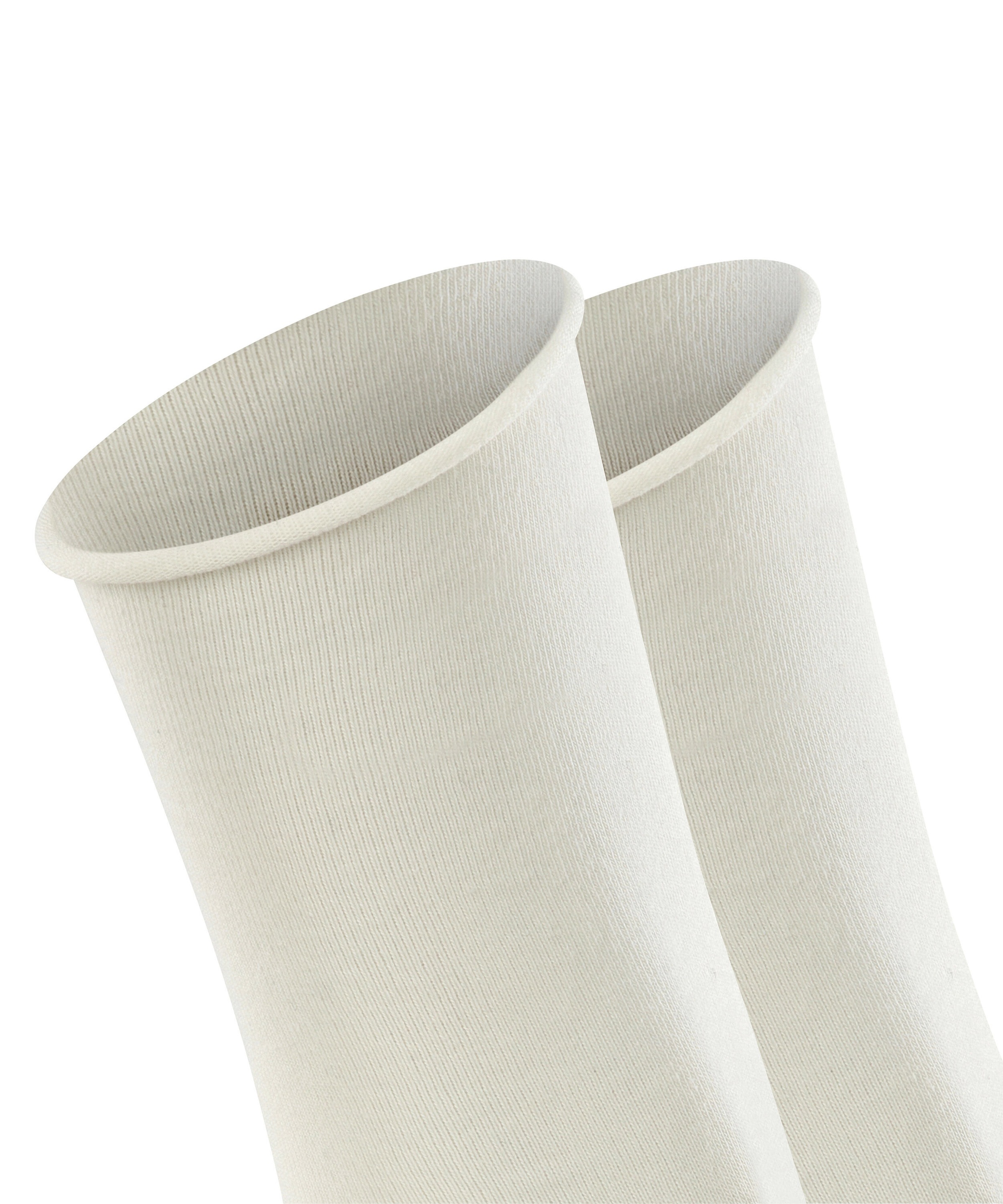 Esprit Socken »Basic Pure« 2 Paar, 2 Paar tlg. ohne einschneidendes Bündchen, Basic-Socke, Uni-Strümpfe atmungsaktiv