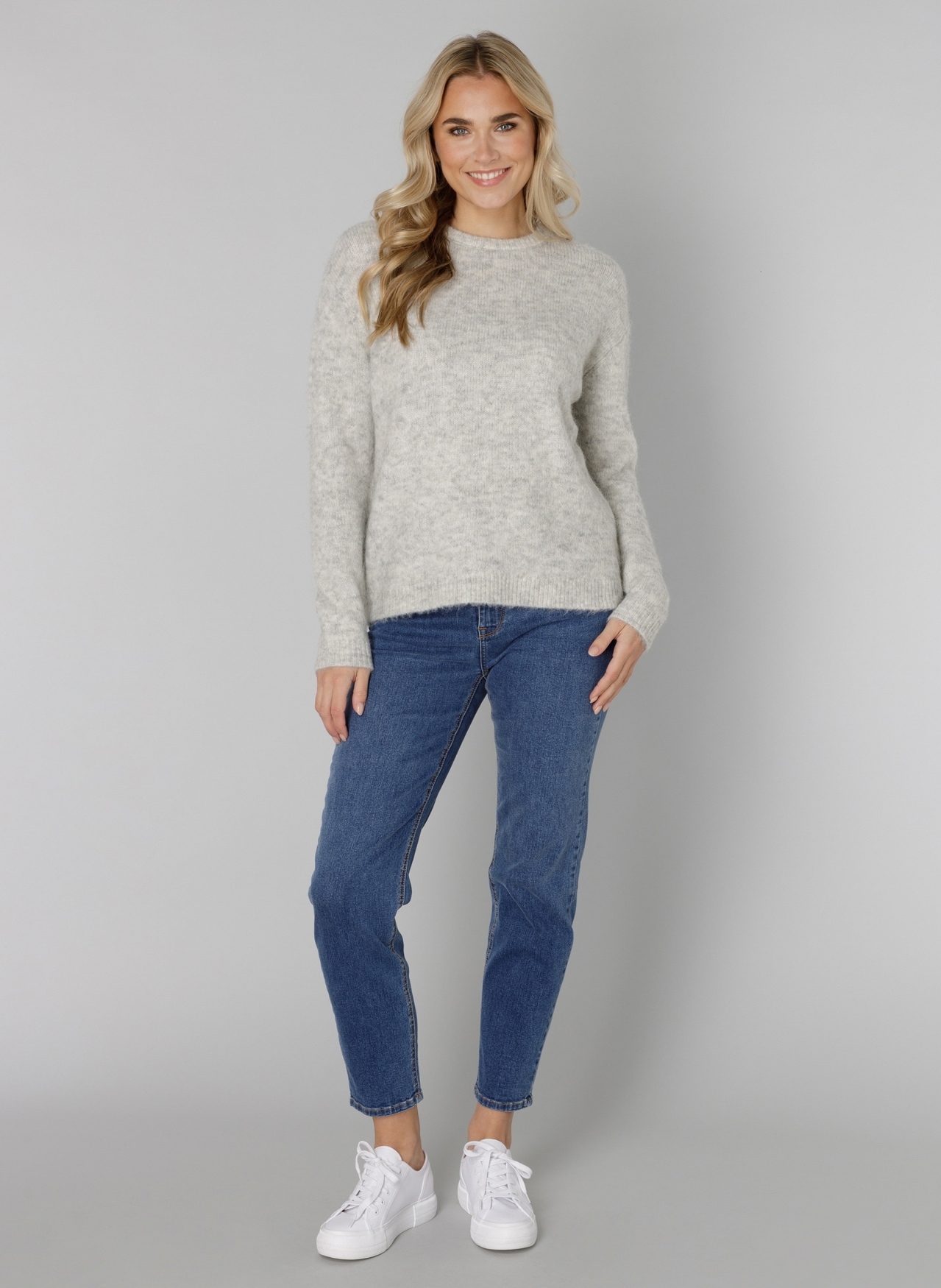 Base Level Strickpullover »Yana«, mit Wolle