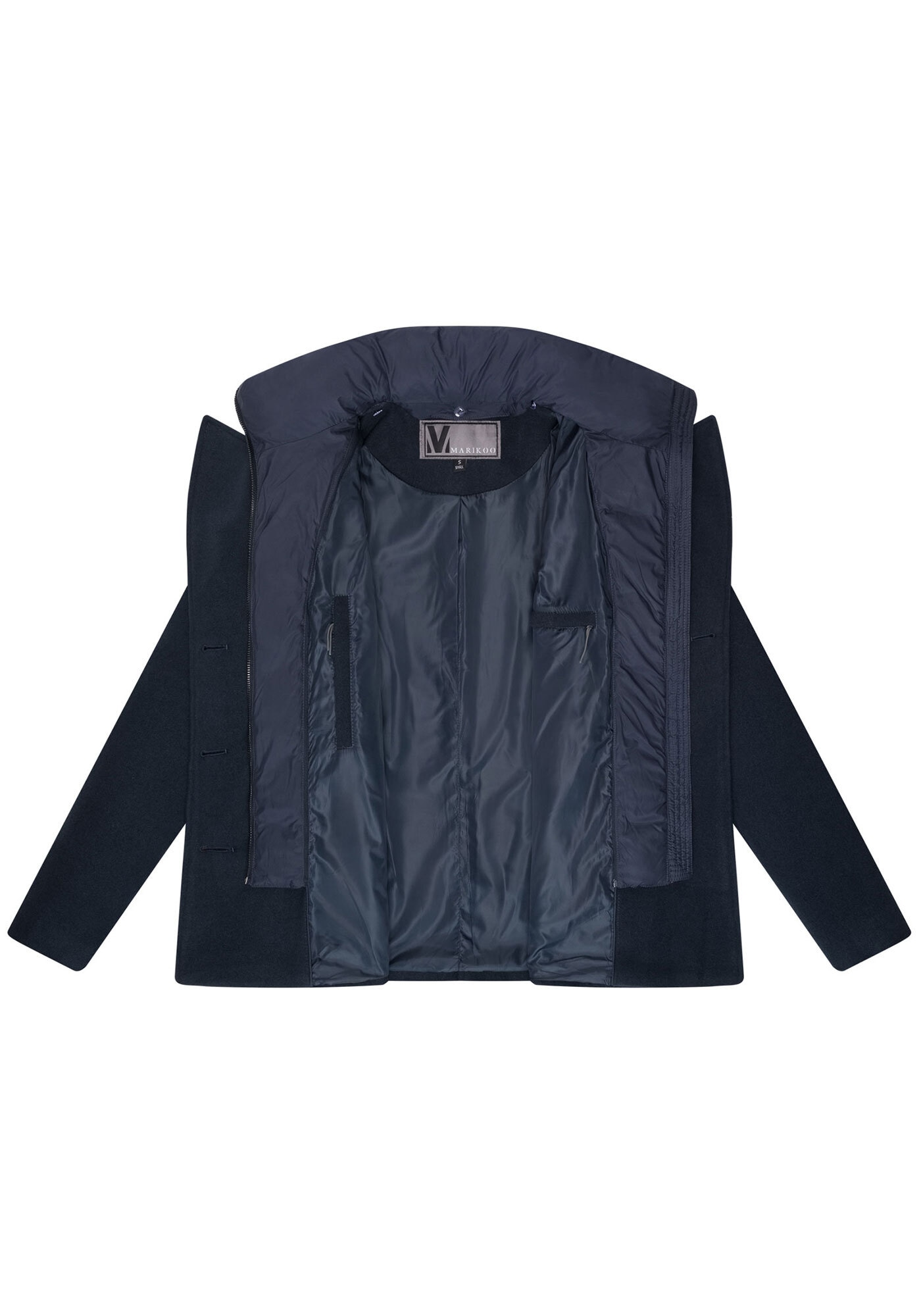 Marikoo Winterjacke »Marikoo Aylaraa Damen Winter Kabanjacke N044«