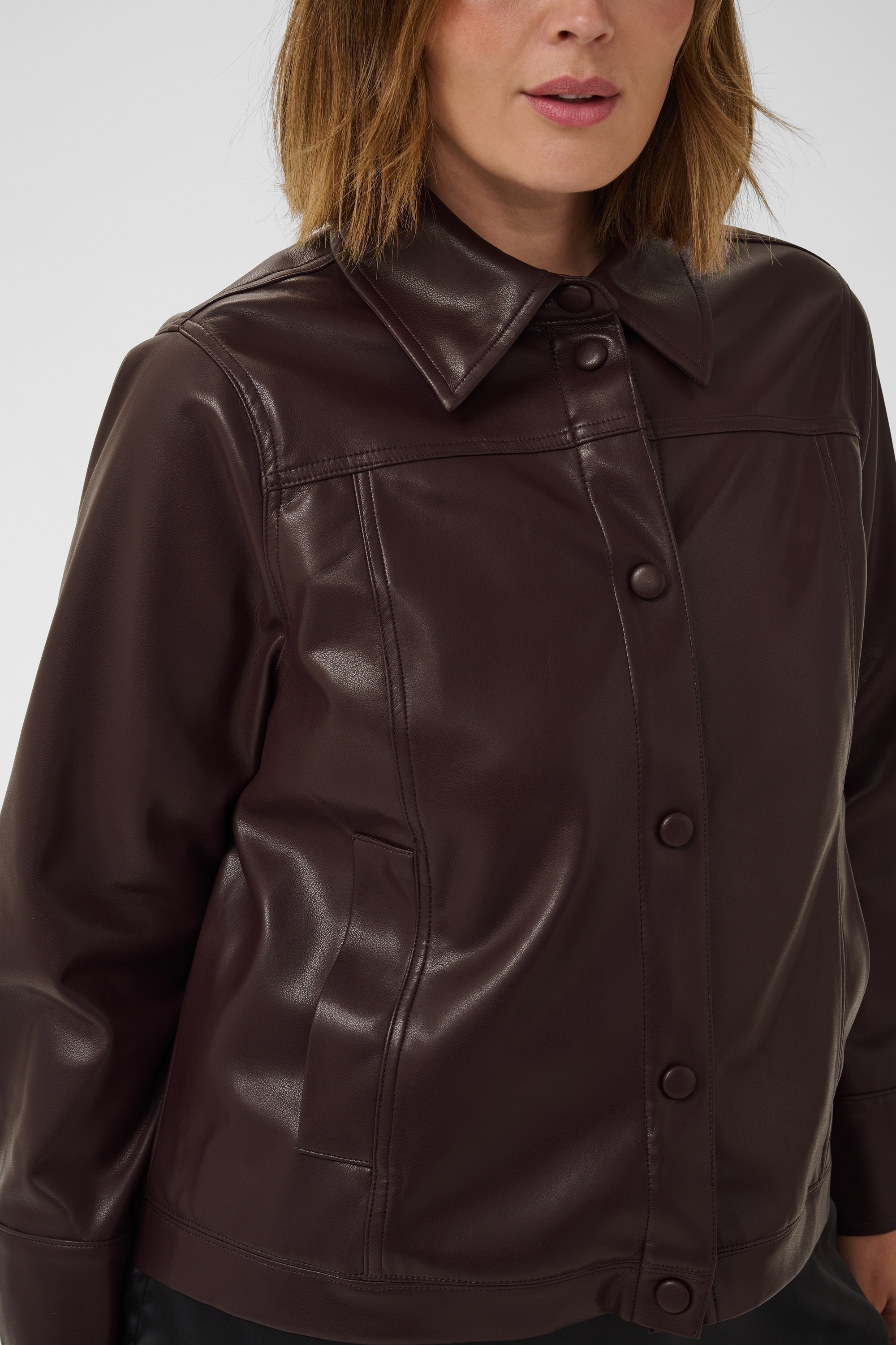 KAFFE Curve Wintermantel »Damen Jacke KCarensa«