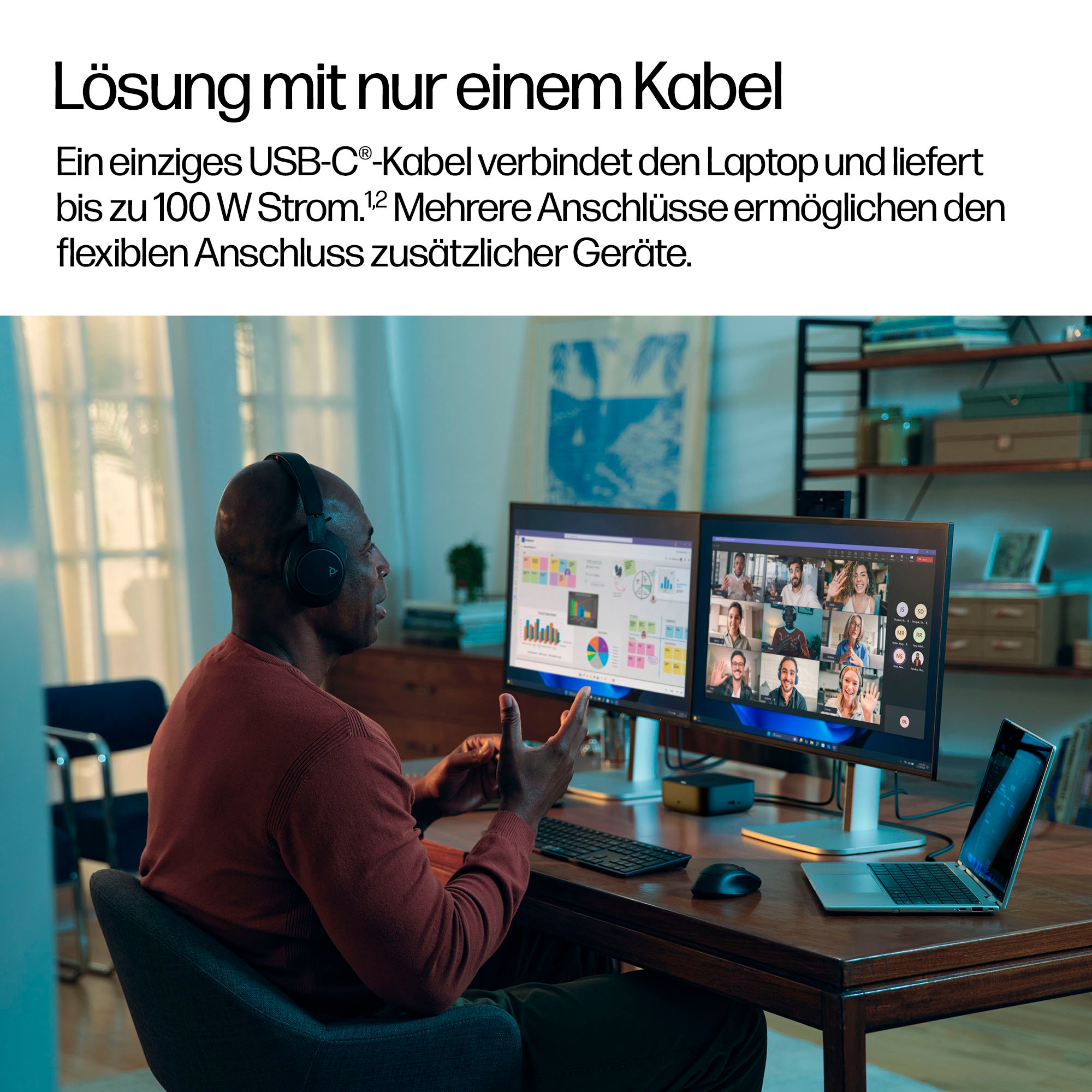 HP Laptop-Dockingstation »USB-C 100 W G6 Dockingstation«