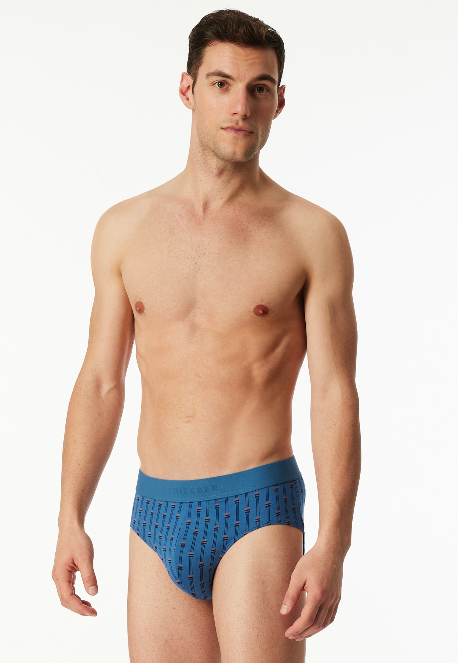 Schiesser Rioslip »95/5 Multipacks« 3er Pack,  ohne Eingriff, softer Logo-Webgummibund