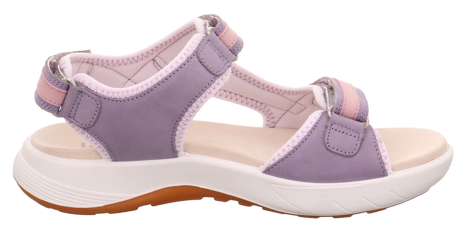 Legero Outdoorsandale »SIRIS 2.0«, Trekking Sandale, Klettschuh mit praktischen Klettverschlüssen