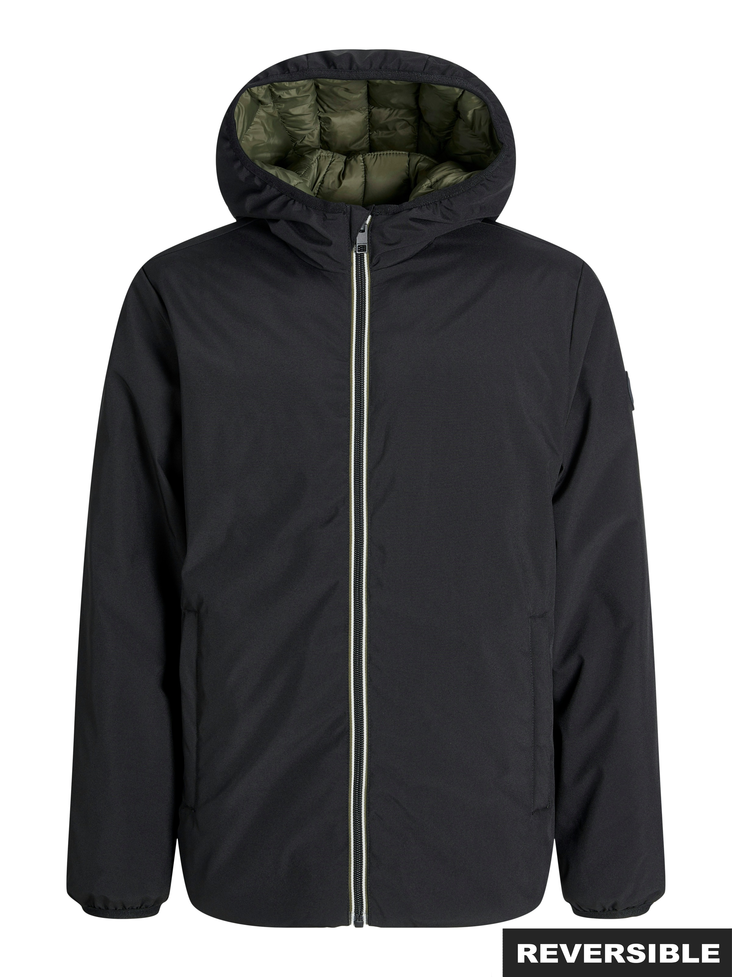 Jack & Jones Junior Outdoorjacke »JJEBROOK REVERSIBLE JACKET SN JNR« mit Kapuze