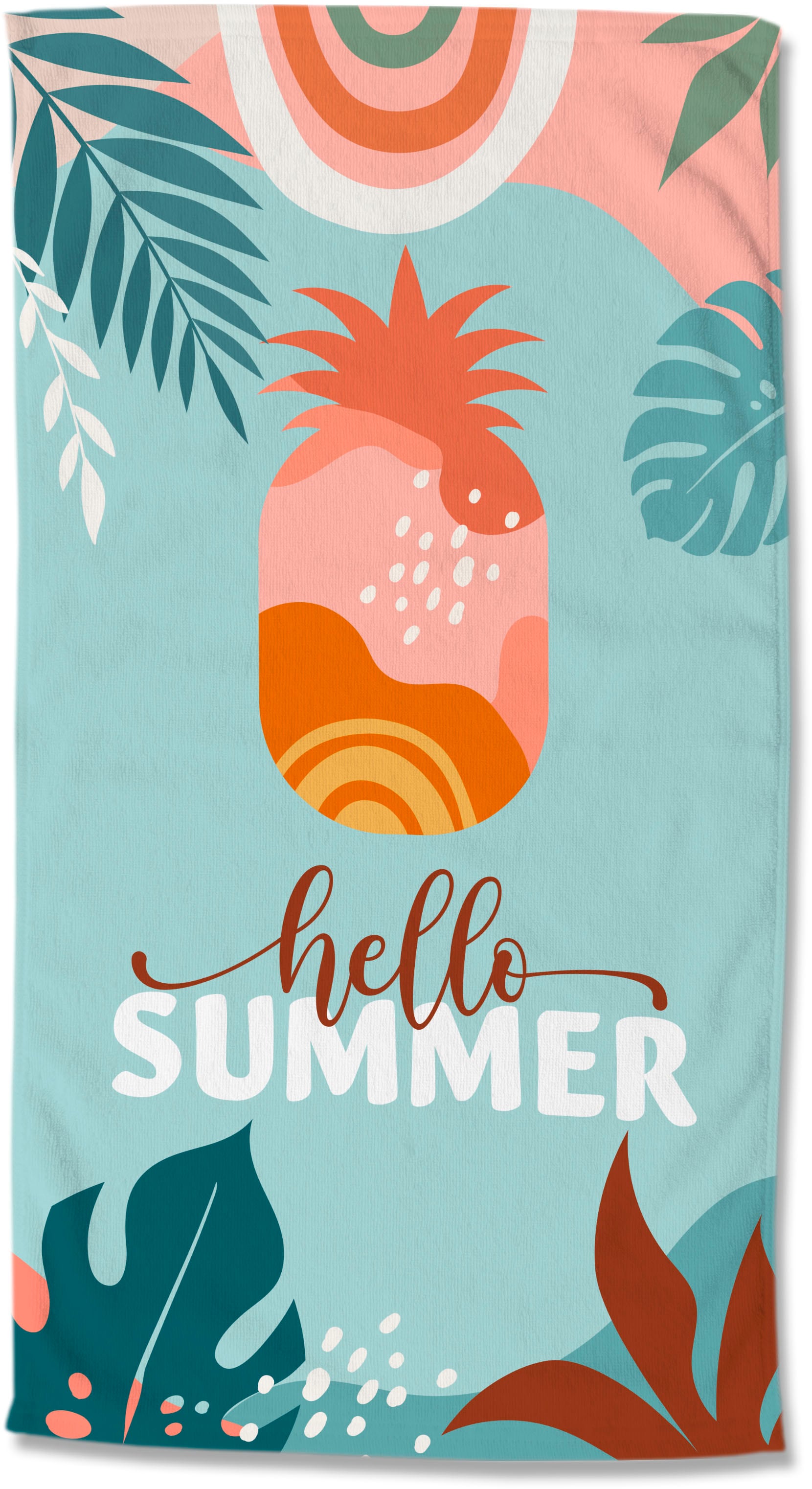 good morning Strandtuch »Hello summer«, (1 St.), schnell trocknet bei OTTO  online