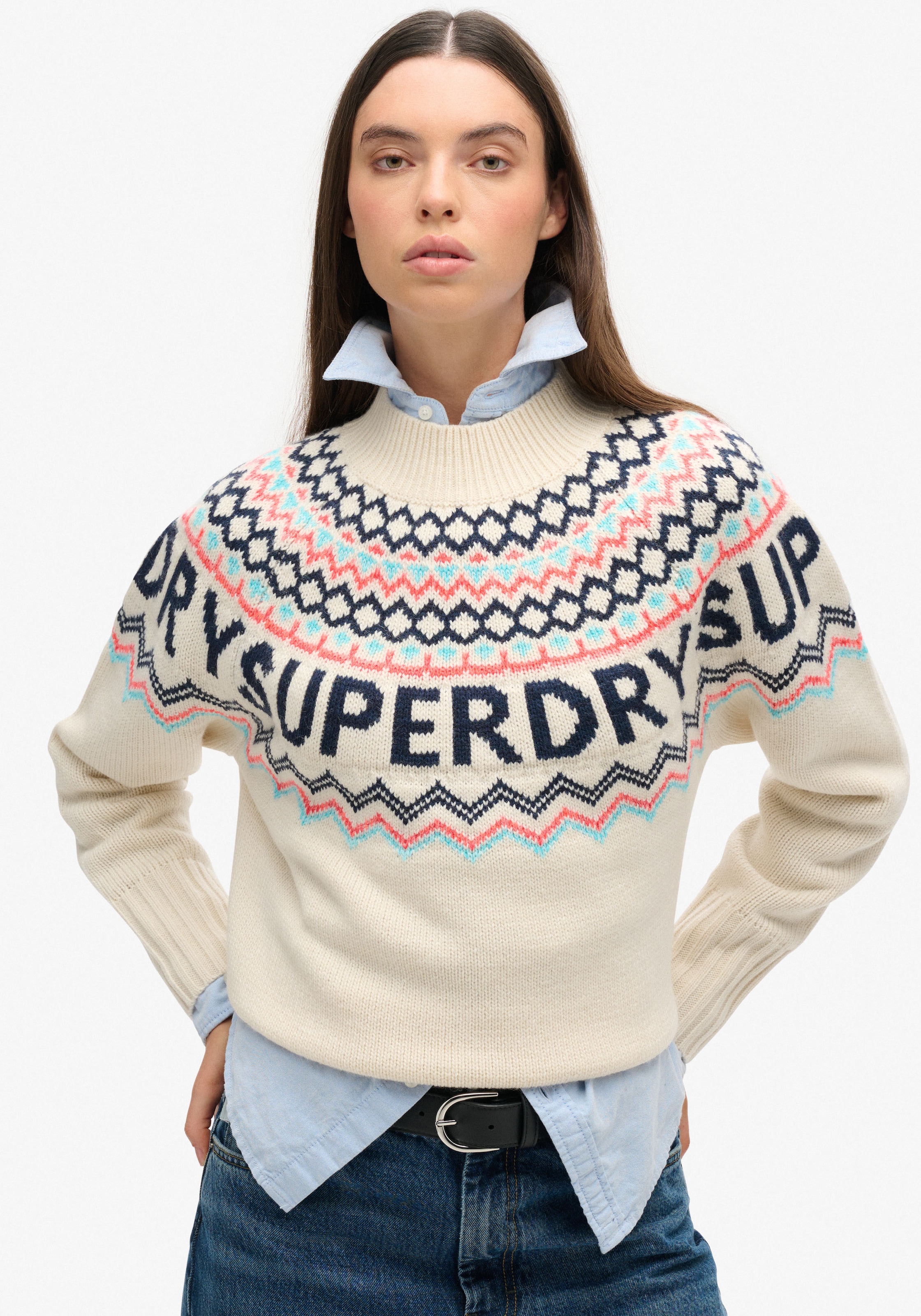 Strickpullover »FAIRISLE BRANDED JUMPER«