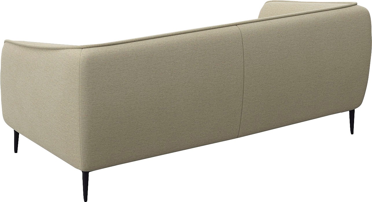 FLEXLUX 2,5-Sitzer »Belle Designsofa, Couch, bequem durch Kaltschaum im Sitz«, Skandinavisches Design, In hochwertiger Verarbeitung
