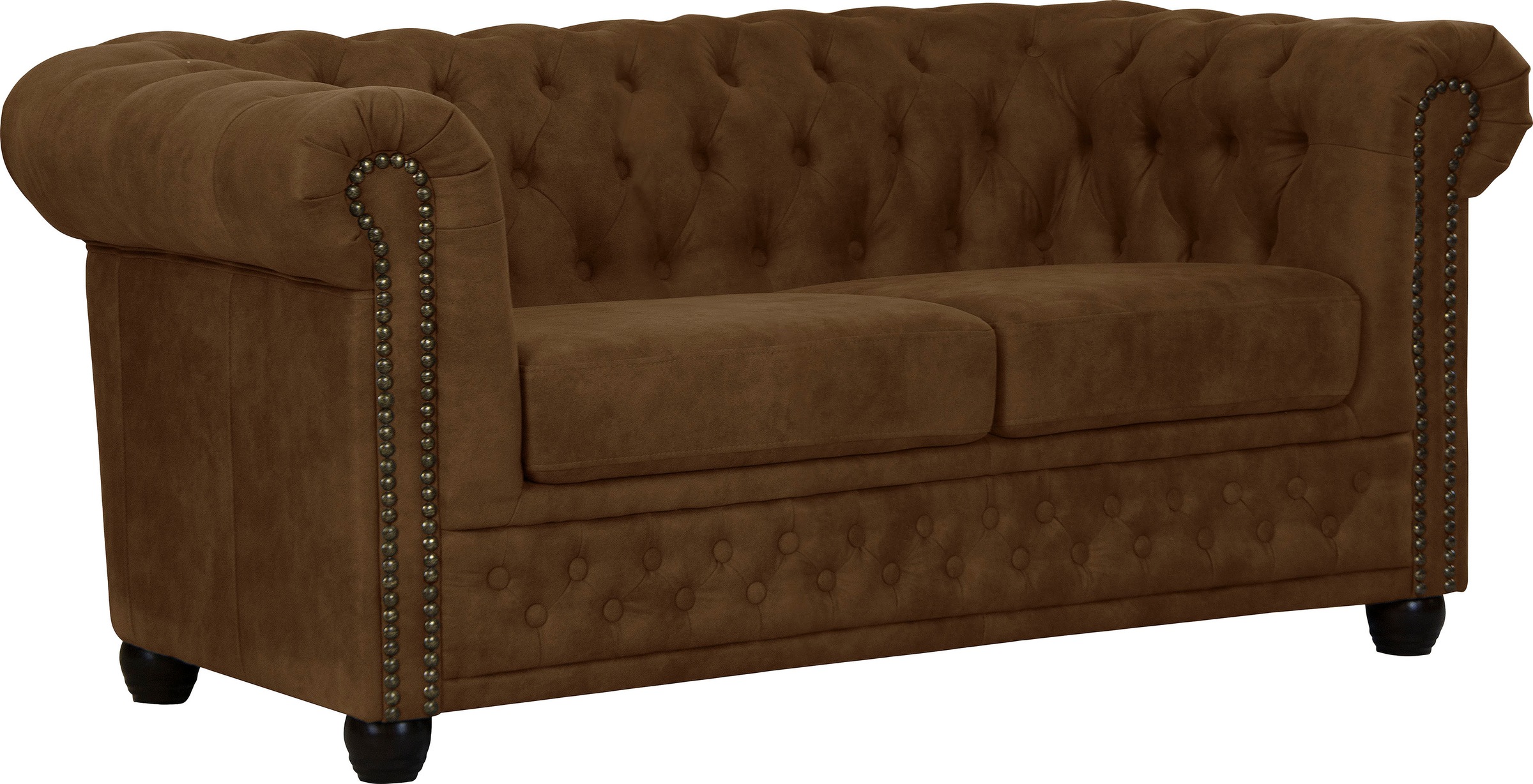 Home affaire Chesterfield-Sofa »Rysum«, Chesterfield-Optik, in 2 Bezugsqualitäten