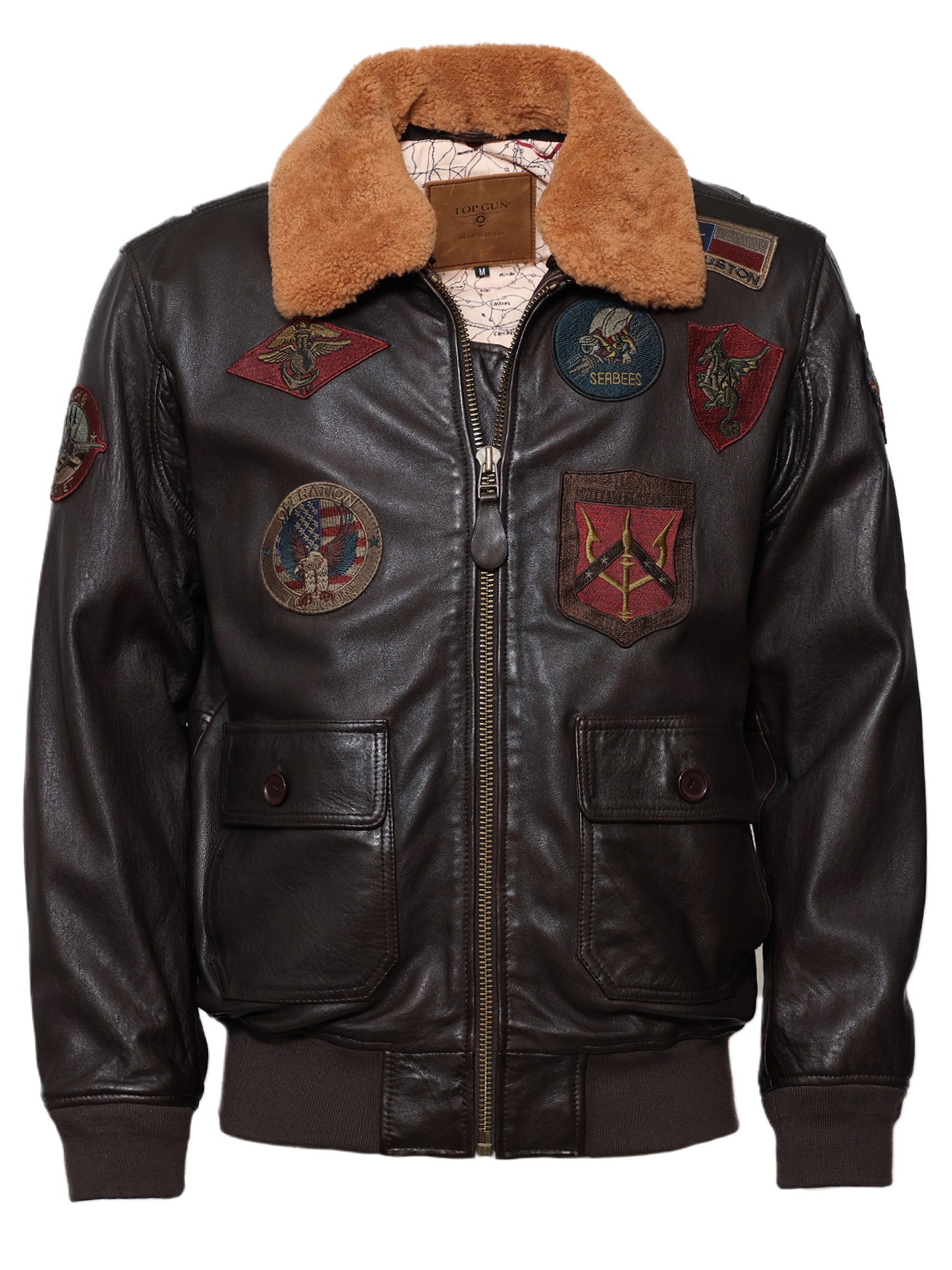 TOP GUN Lederjacke »Lederjacke TG2023004«
