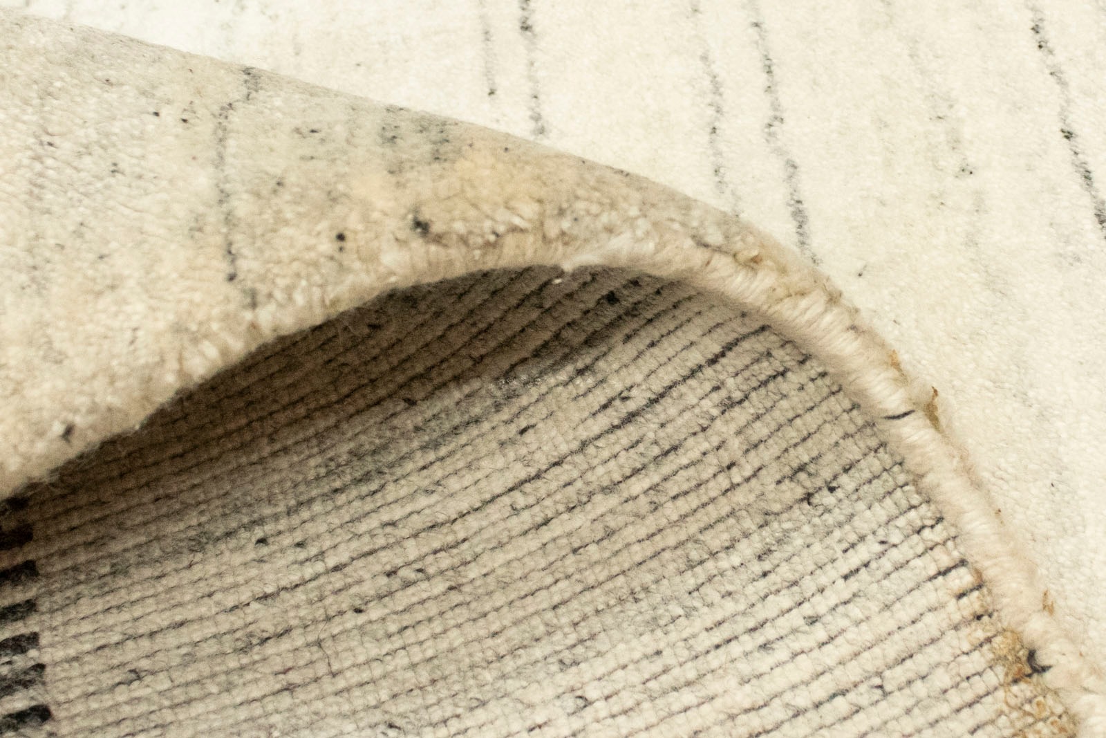 morgenland Wollteppich »Vintage Teppich handgeknüpft beige«, rechteckig, Vintage Design