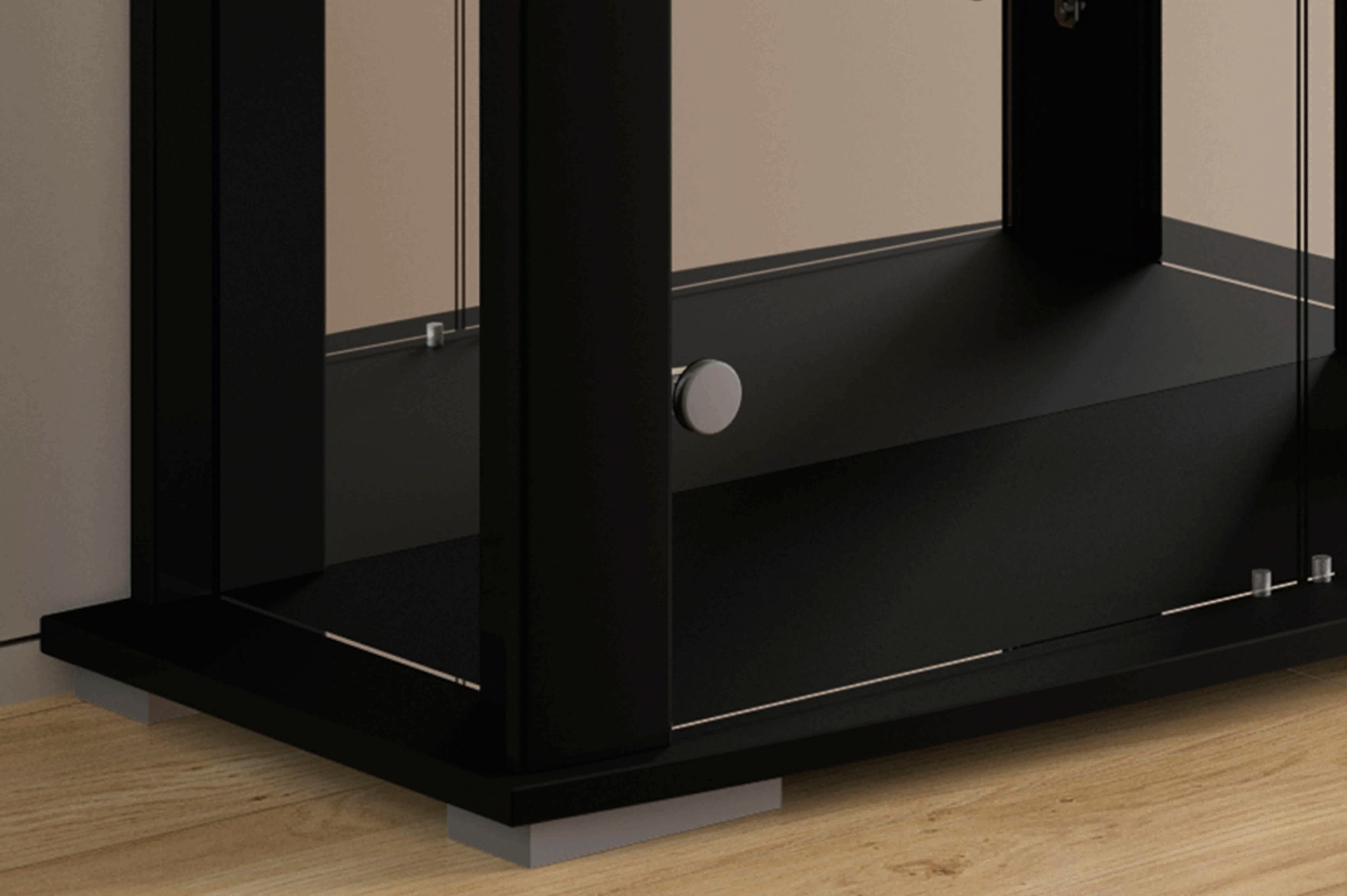 fif möbel Vitrine »STELLA« Standvitrine/Glasvitrine 2x Glastür,perfekt für Sammler,Sammlervitrine