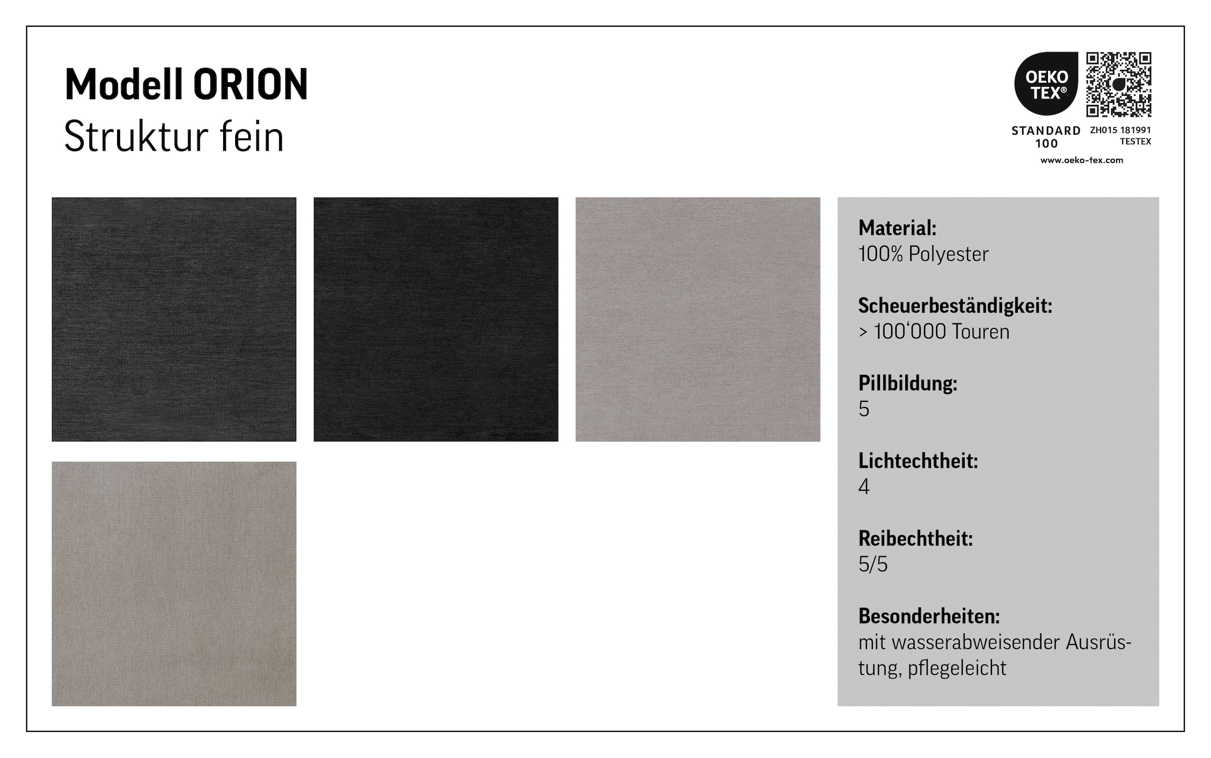 COTTA Ecksofa »Orion L-Form« mit 2x Kopfteilverstellung & 3 Nierenkissen