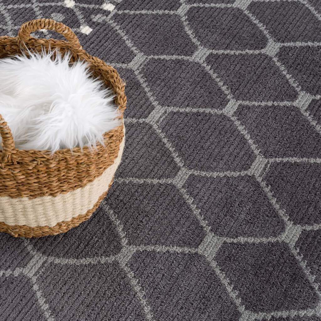 Carpet City Teppich »April 2312«, rechteckig, 10 mm Höhe, Läufer, weich durch Microfaser, Boho Ethno Look, Wohnzimmer