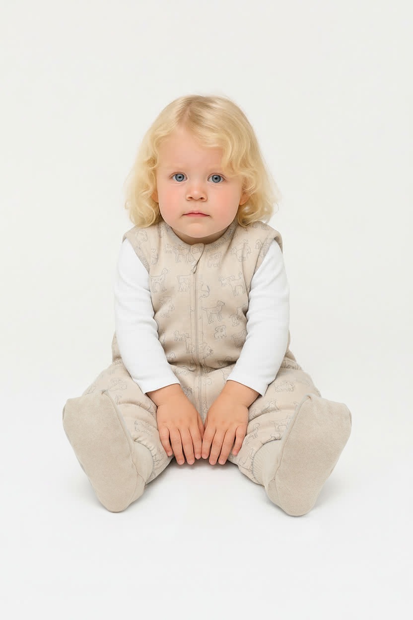 Fillikid Babyschlafsack »mit Beinen, TOG 0,5« für den Sommer und Raumtemperatur über 24°