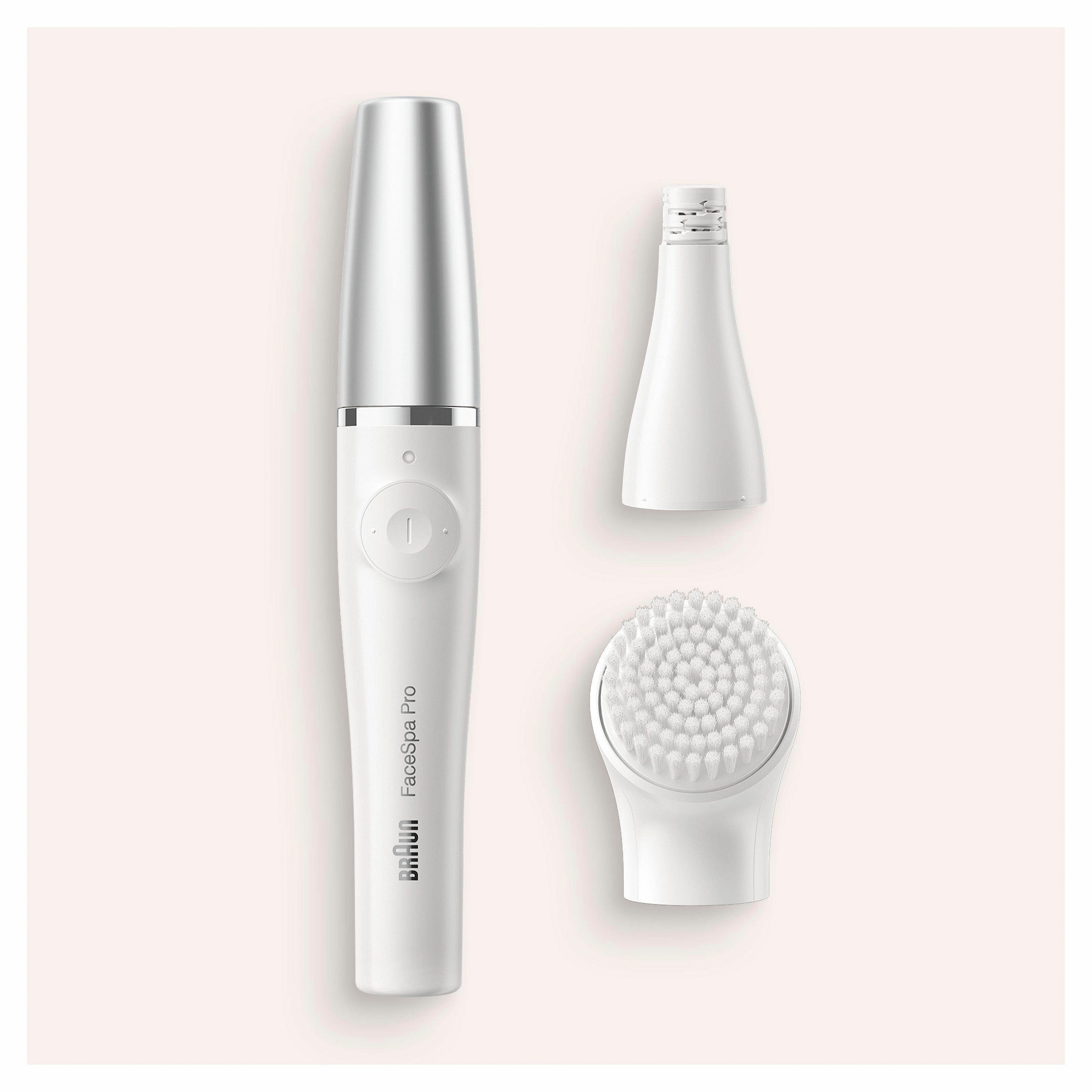 Braun Gesichtsepilierer »FaceSpa Pro SE910«, 10 Mikroöffnungen, Wet&Dry