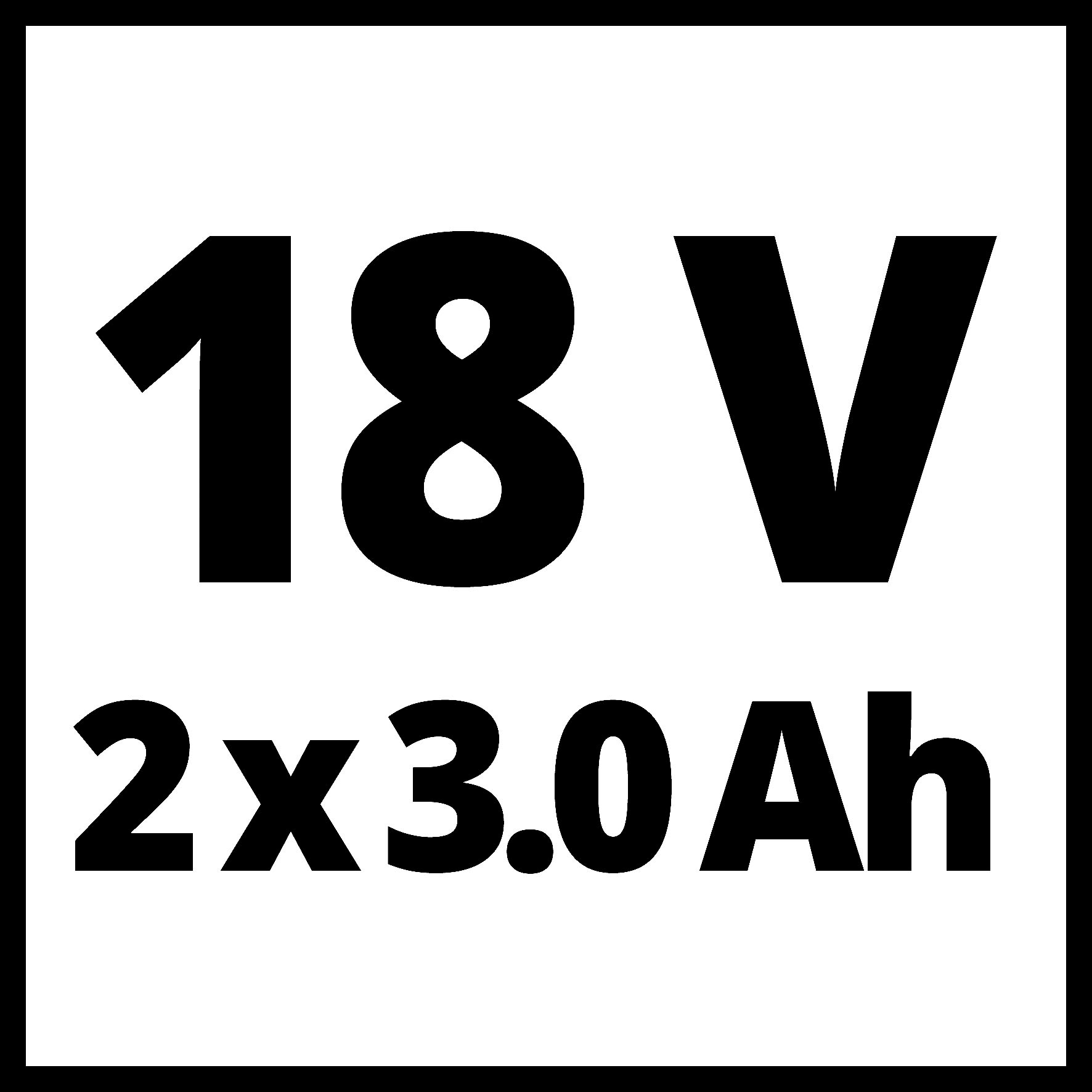 Einhell Elektrowerkzeug-Set »TE-TK 18/3 Li +2 (CD+AG+HD)«, Winkelschleifer/Schlagbohrschrauber/Bohrhammer inkl. 2xAkku 18V/3,0Ah