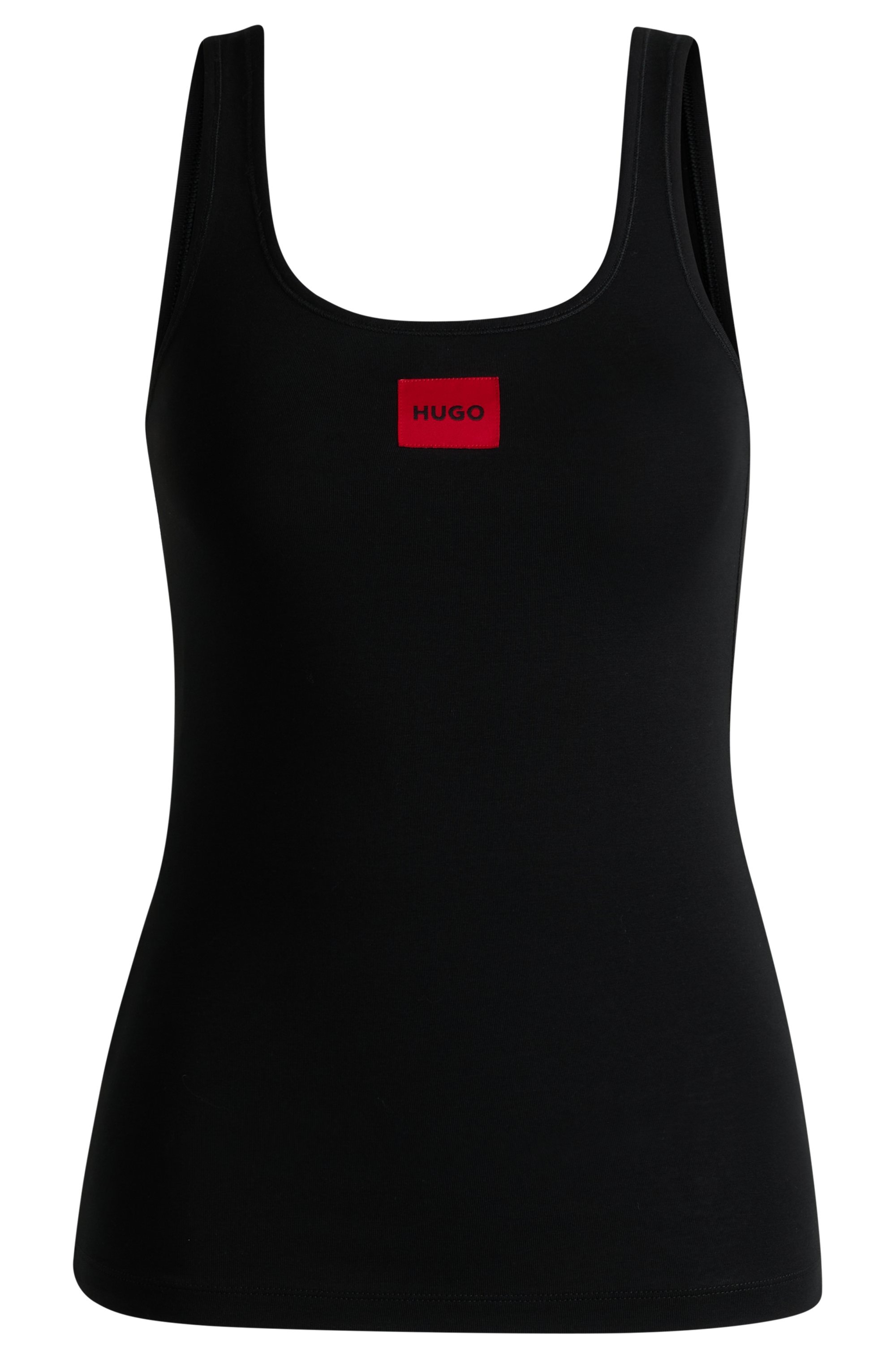 HUGO Underwear Trägertop »VEST RED LABEL«, mit rotem Labelaufnäher