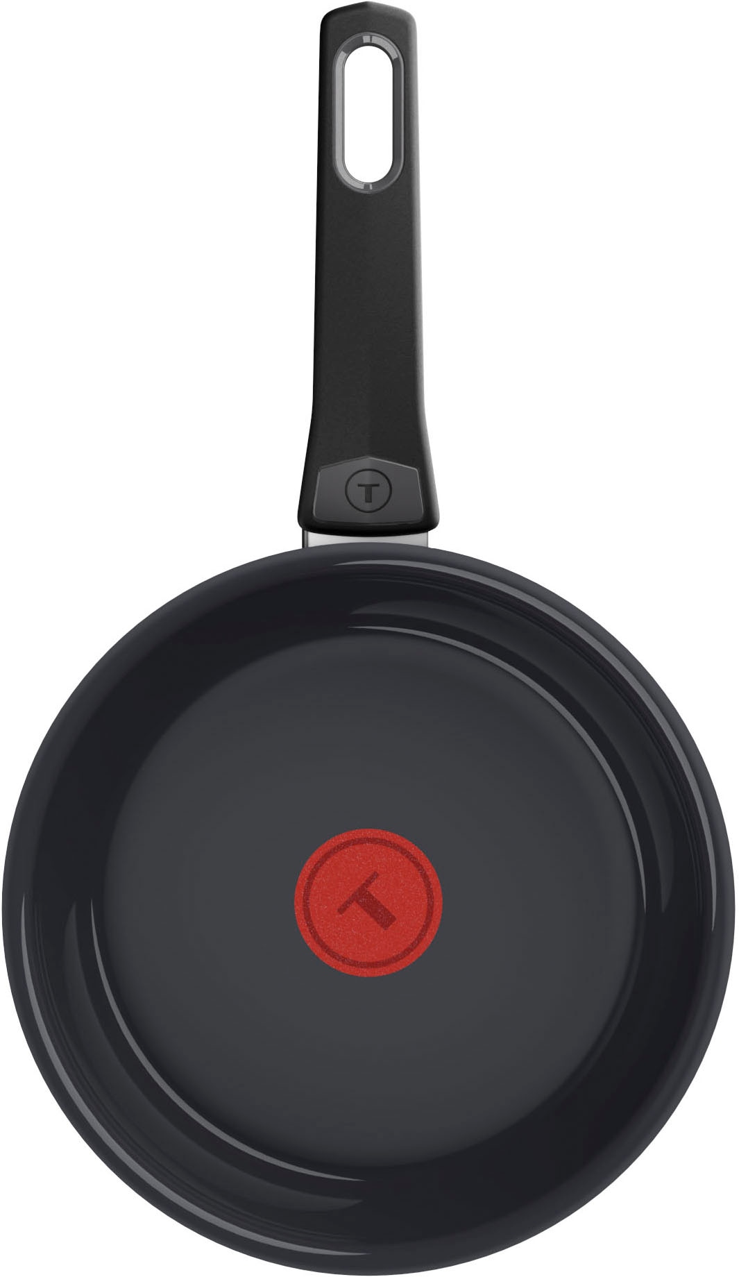 Tefal Bratpfanne »Ceramic Control Grey« Aluminium 1 tlg. Keramikbeschichtung, Induktion, Thermo-Signal Temperaturanzeiger
