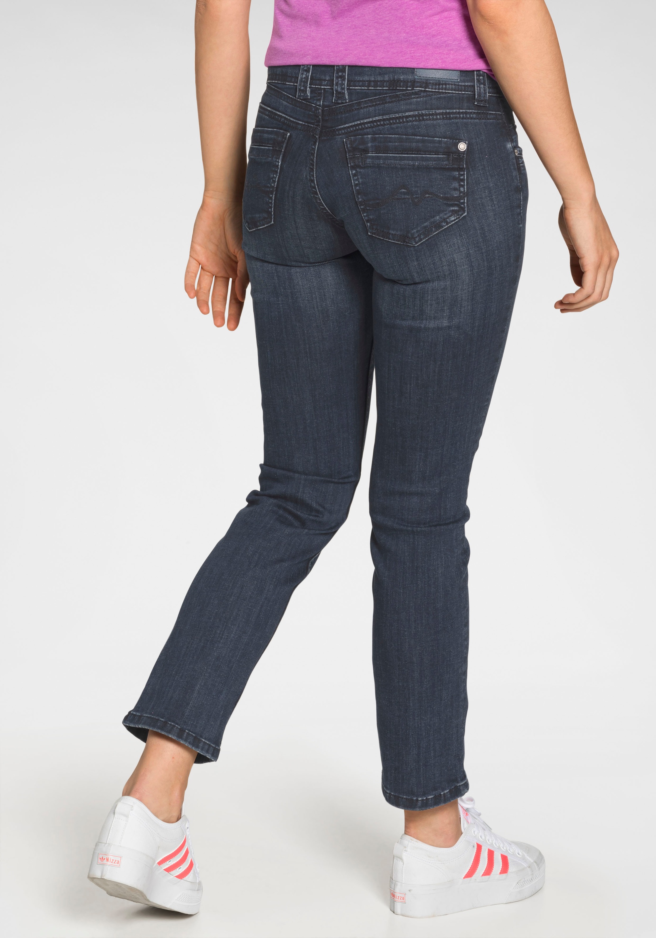 Pepe Jeans Straight-Jeans »GEN«, in schöner Qualtät mit geradem Bein und  Doppel-Knopf-Bund im OTTO Online Shop