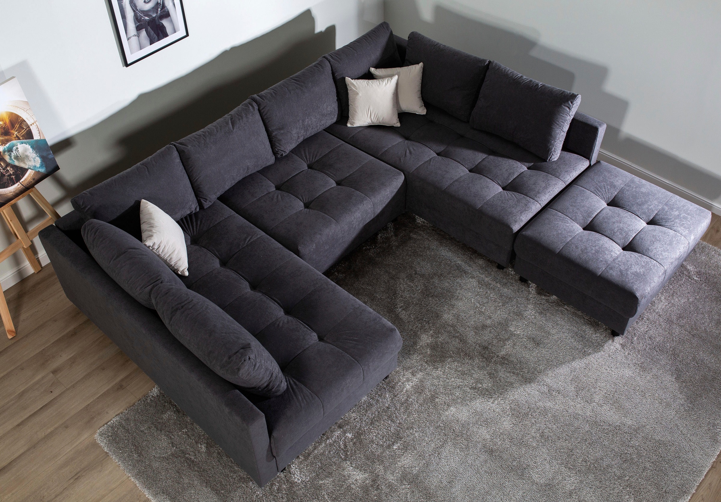 Home affaire Wohnlandschaft »Toni U-Form«