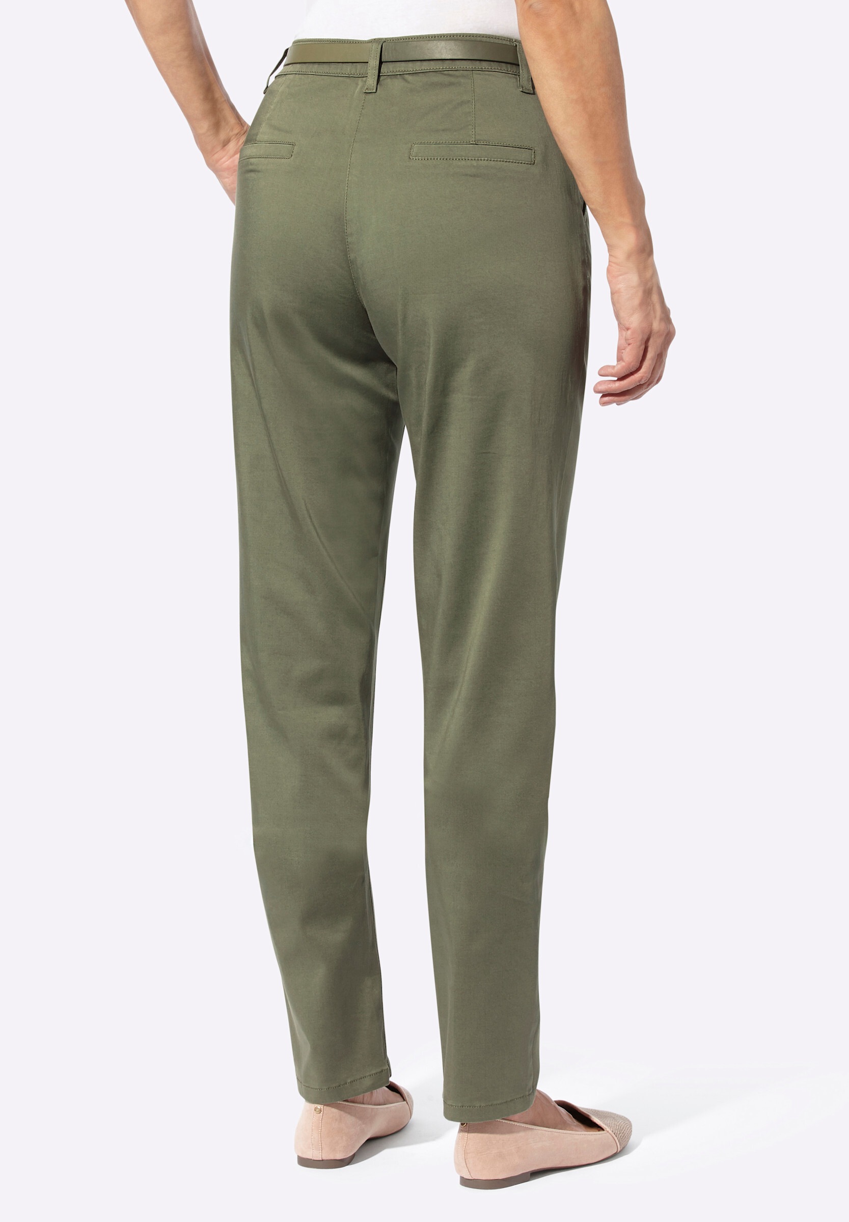 Witt Chinohose »Chinohose Chinohose inklusive Gürtel«