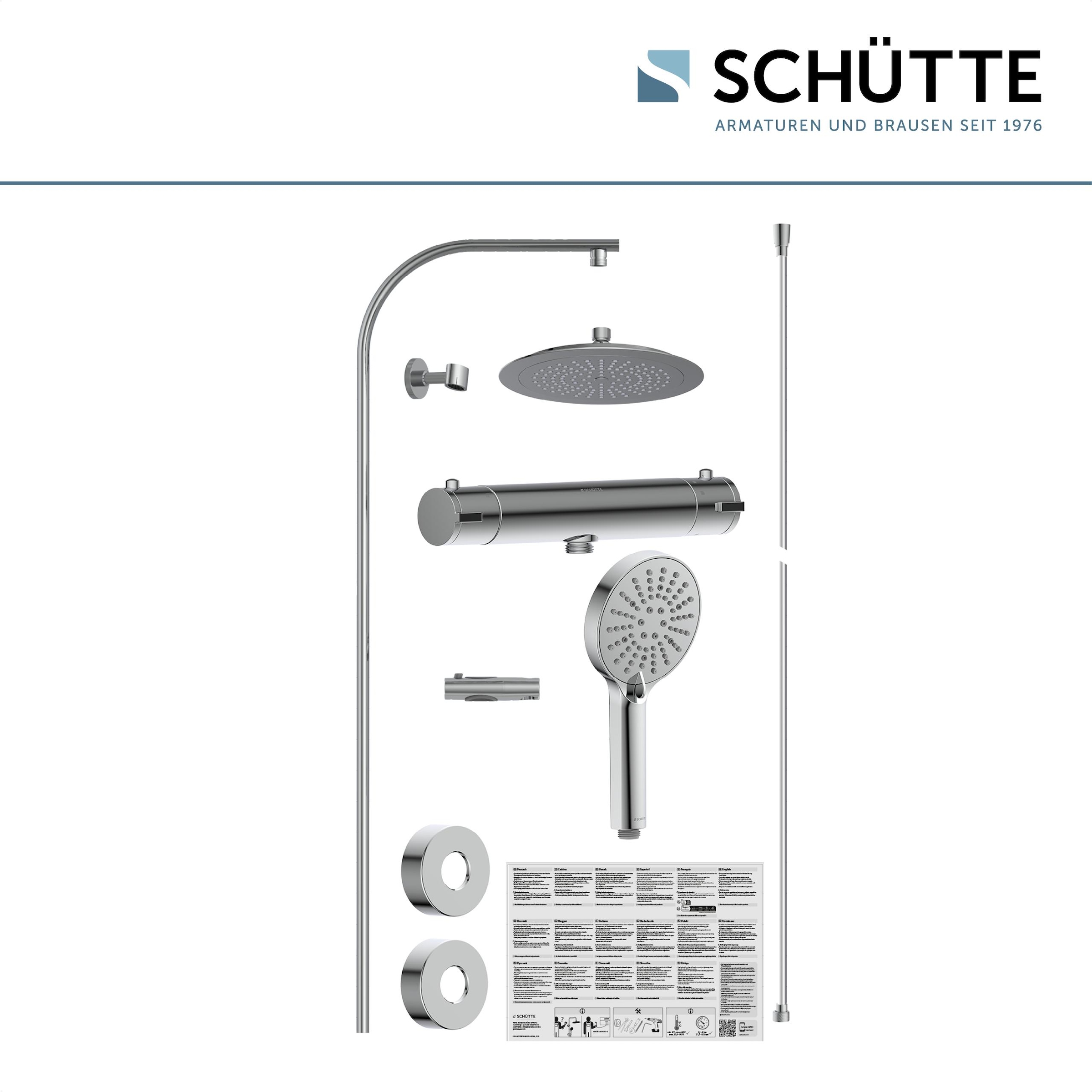 Schütte Duschsäule »MADURA FRESH« inkl. Wasserspardichtung, Sicherheitssperre, Antikalk, höhenverstellb.