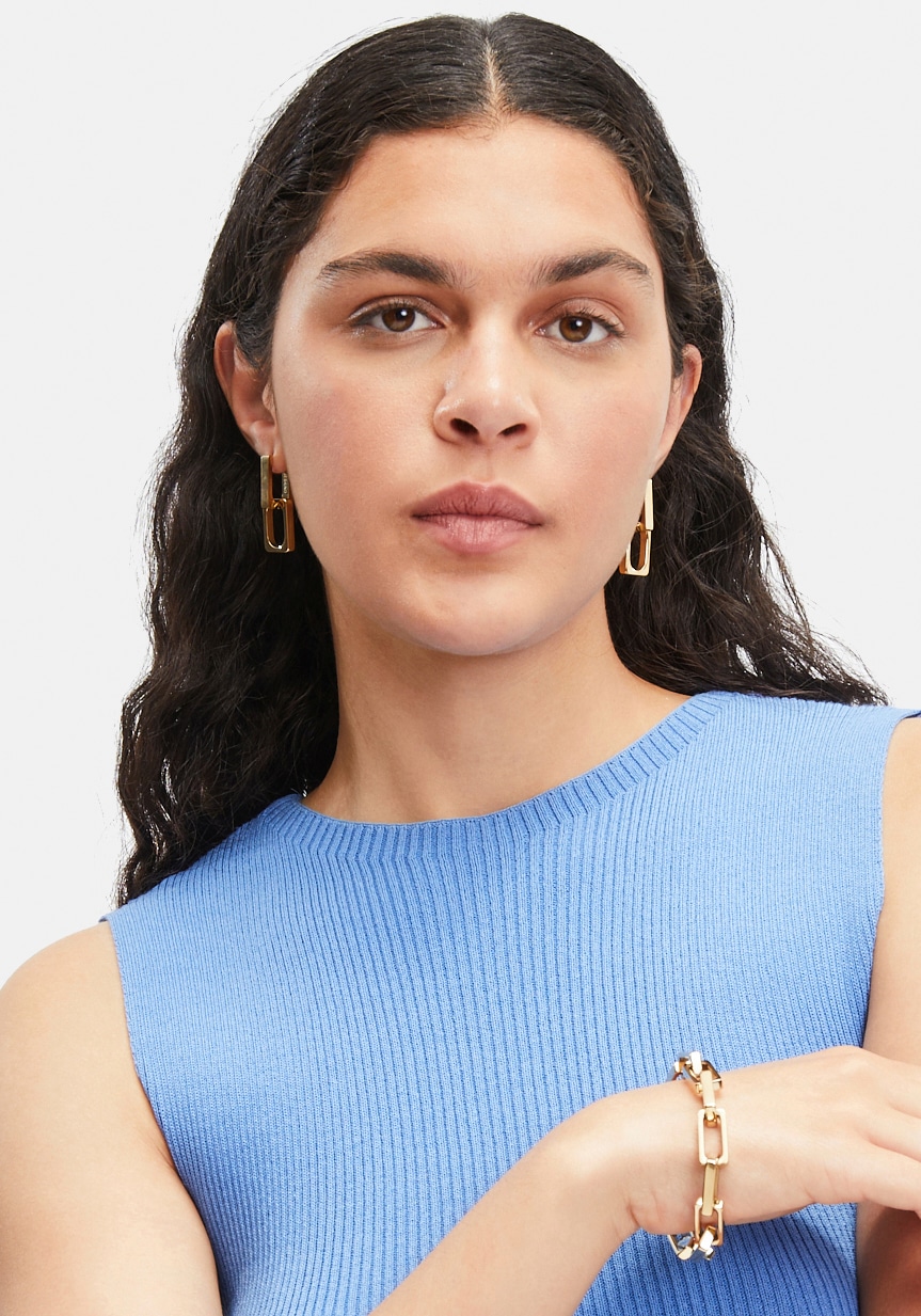 Liebeskind Berlin Armband »Schmuck Geschenk Edelstahl Armkette Big Link«