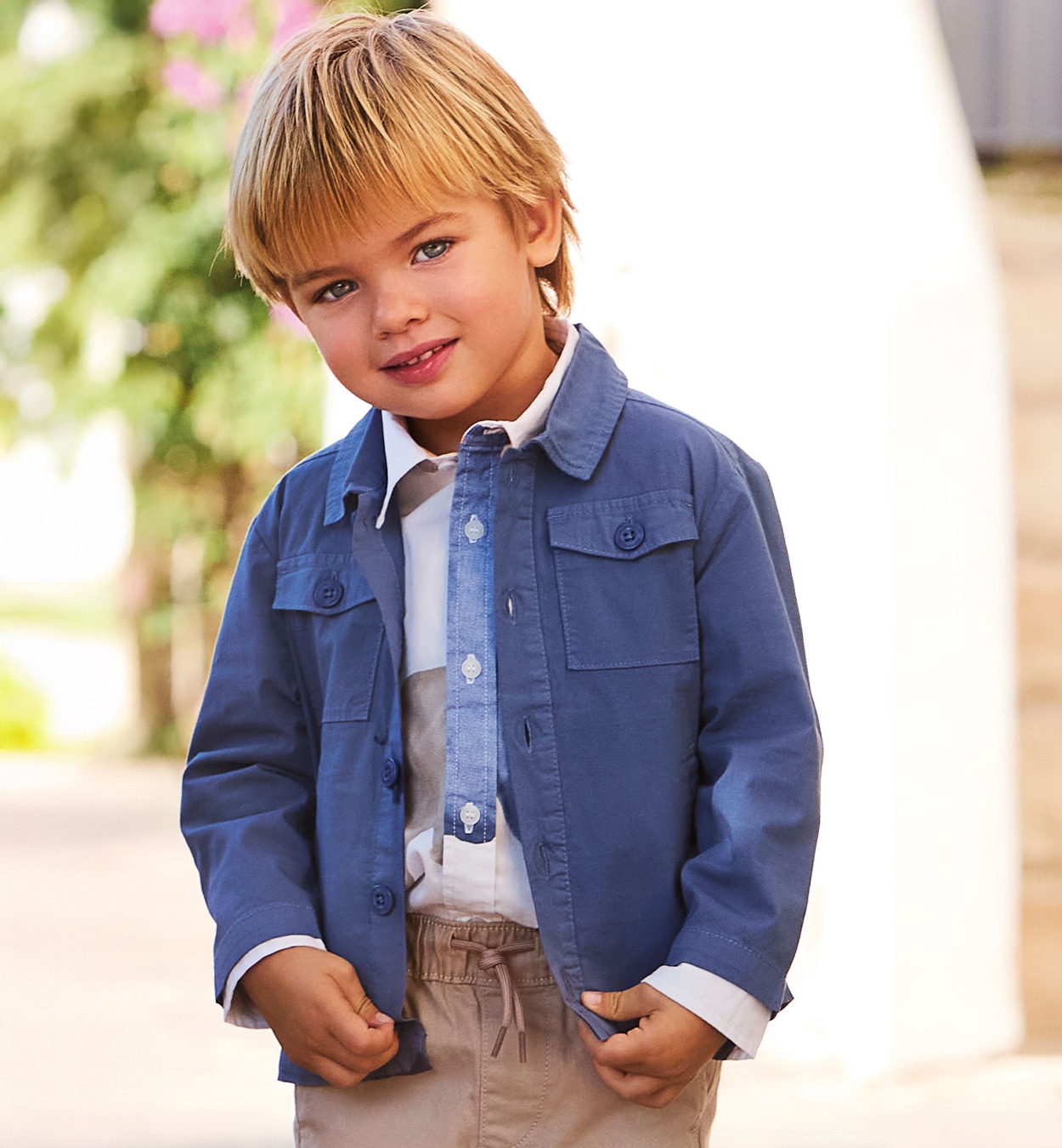 Sarabanda Businessshirt »BABY BOY LONG SLEEVE SHIRT«