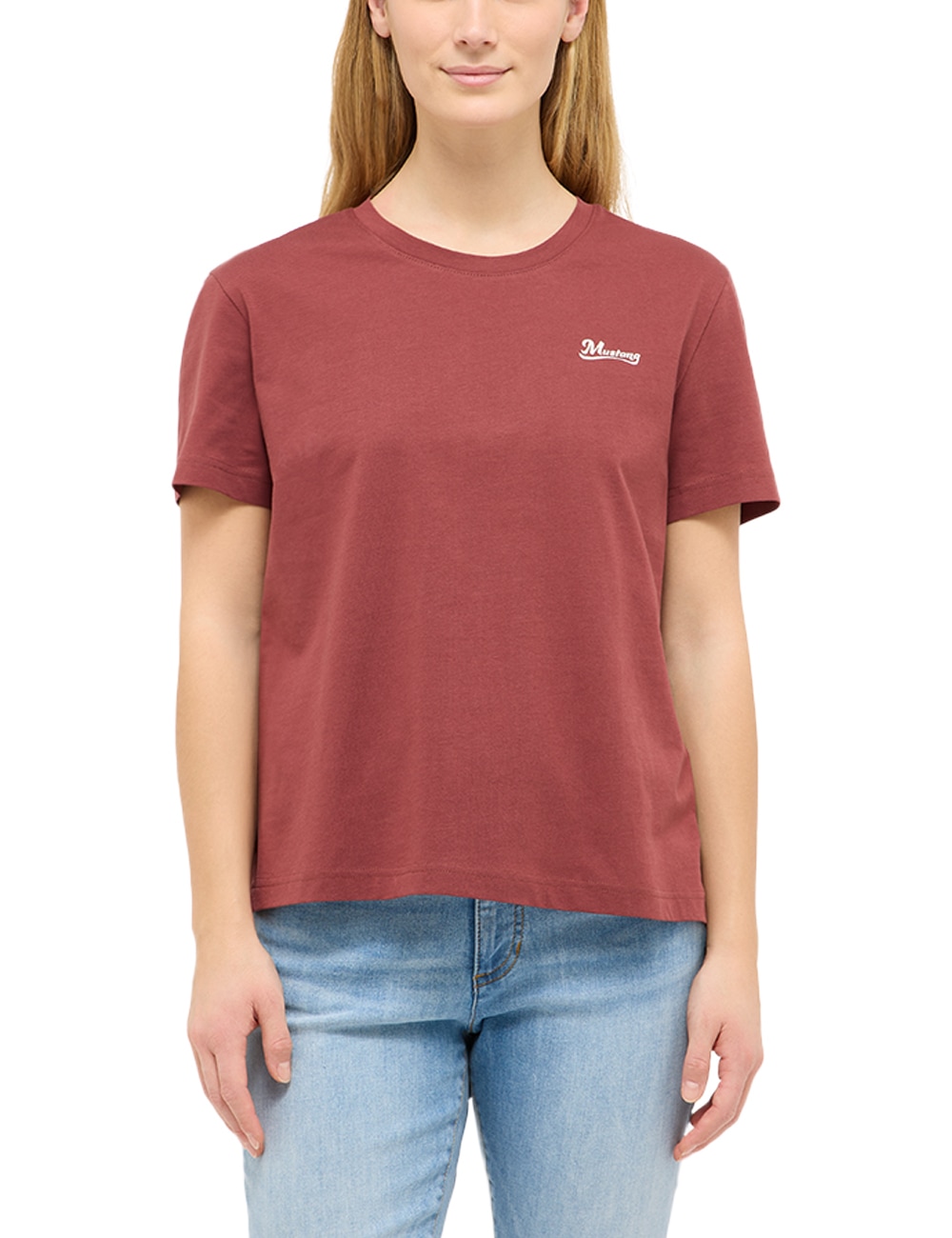 MUSTANG Kurzarmshirt »Damen Style Floris«