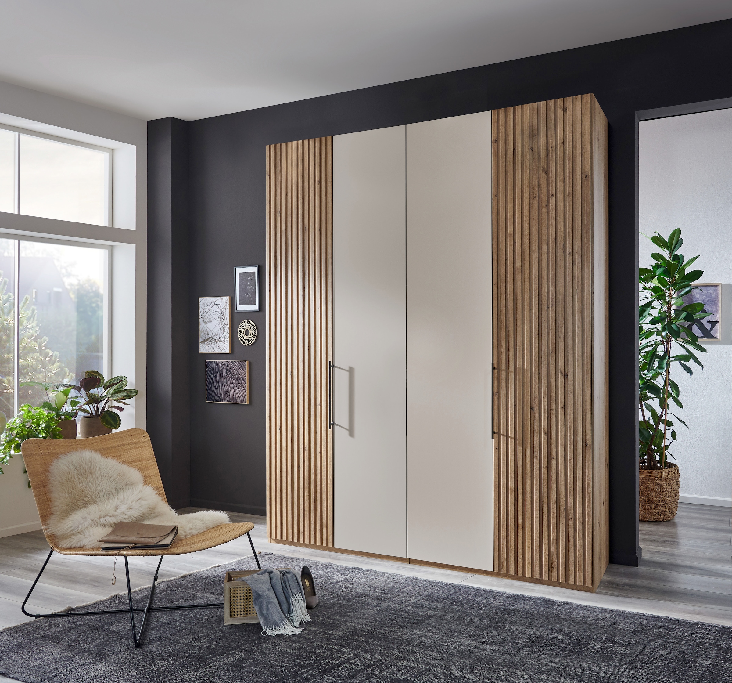 WIEMANN Drehtürenschrank »Denver« hochwertige Beschläge