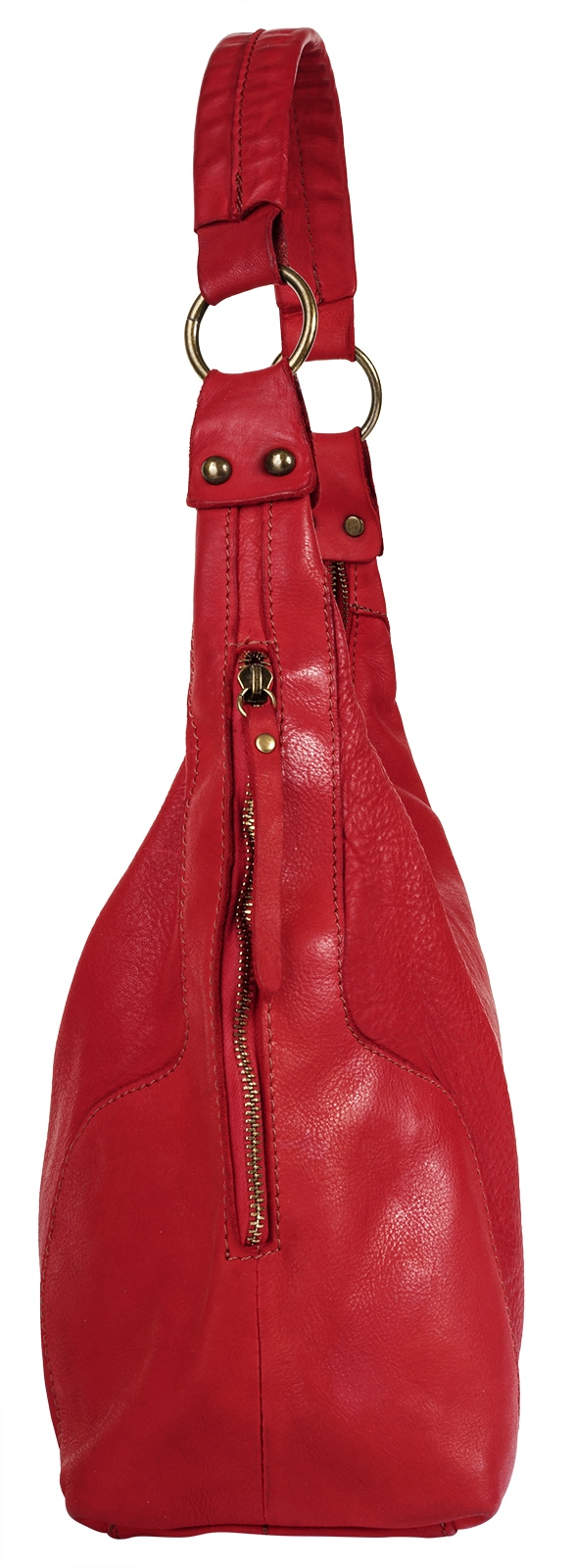 Samantha Look Shopper, echt Leder, Made in Italy