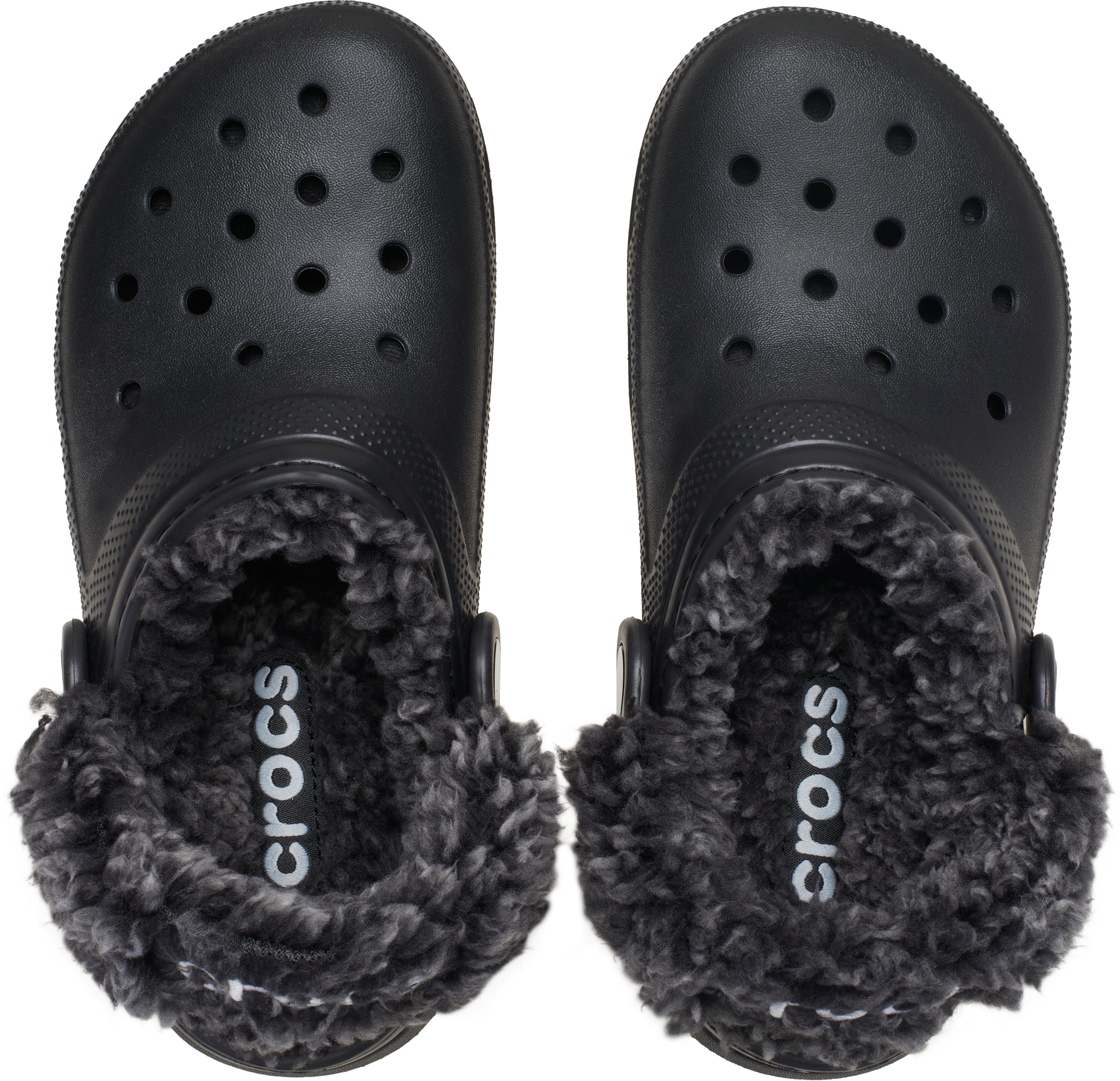 Crocs Clog »Classic Fleece Lined Clog«  Schlupfschuh, Hausschuh mit schwenkbarem Fersenriemen, Leichtgewicht