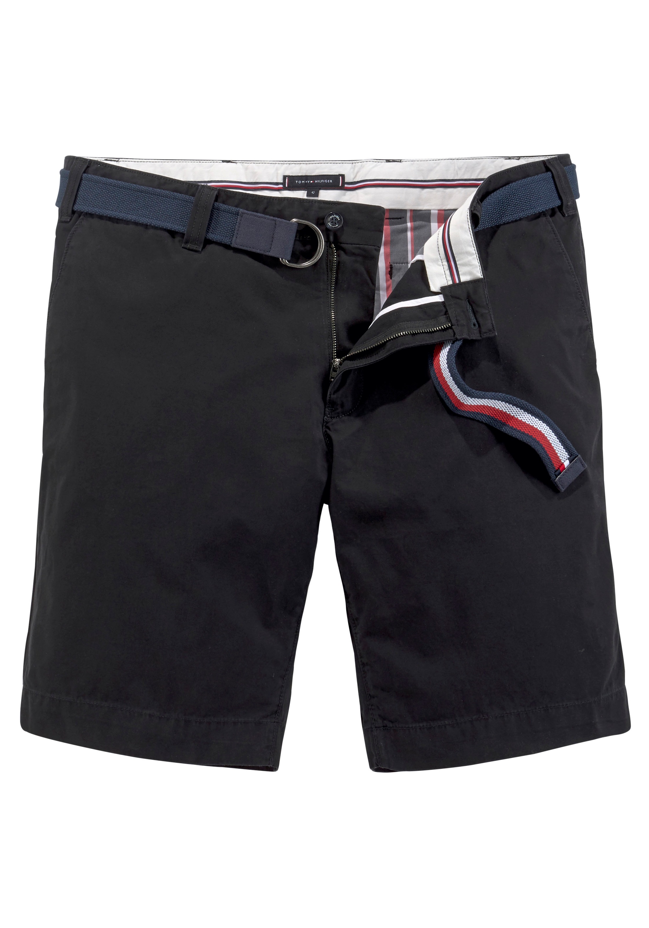 Tommy Hilfiger Big & Tall Shorts »Big & Tall BROOKLYN SHORT LT TWL BELT«, (mit abnehmbarem Gürtel)