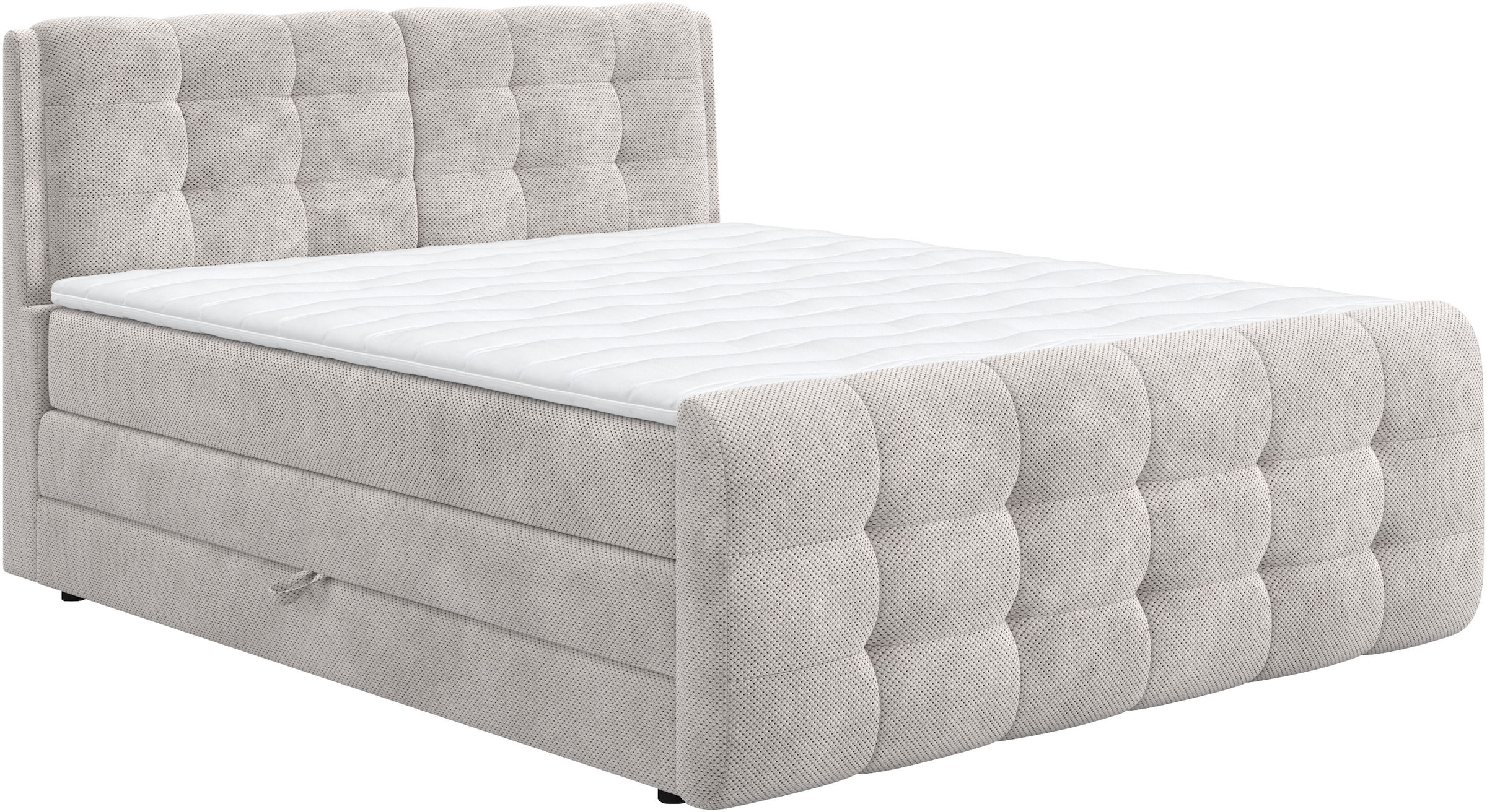 COTTA Boxspringbett »Fort mit Bettkasten, inkl. Topper« erhältlich in verschiedenen Breiten (160cm, 180cm & 200cm)