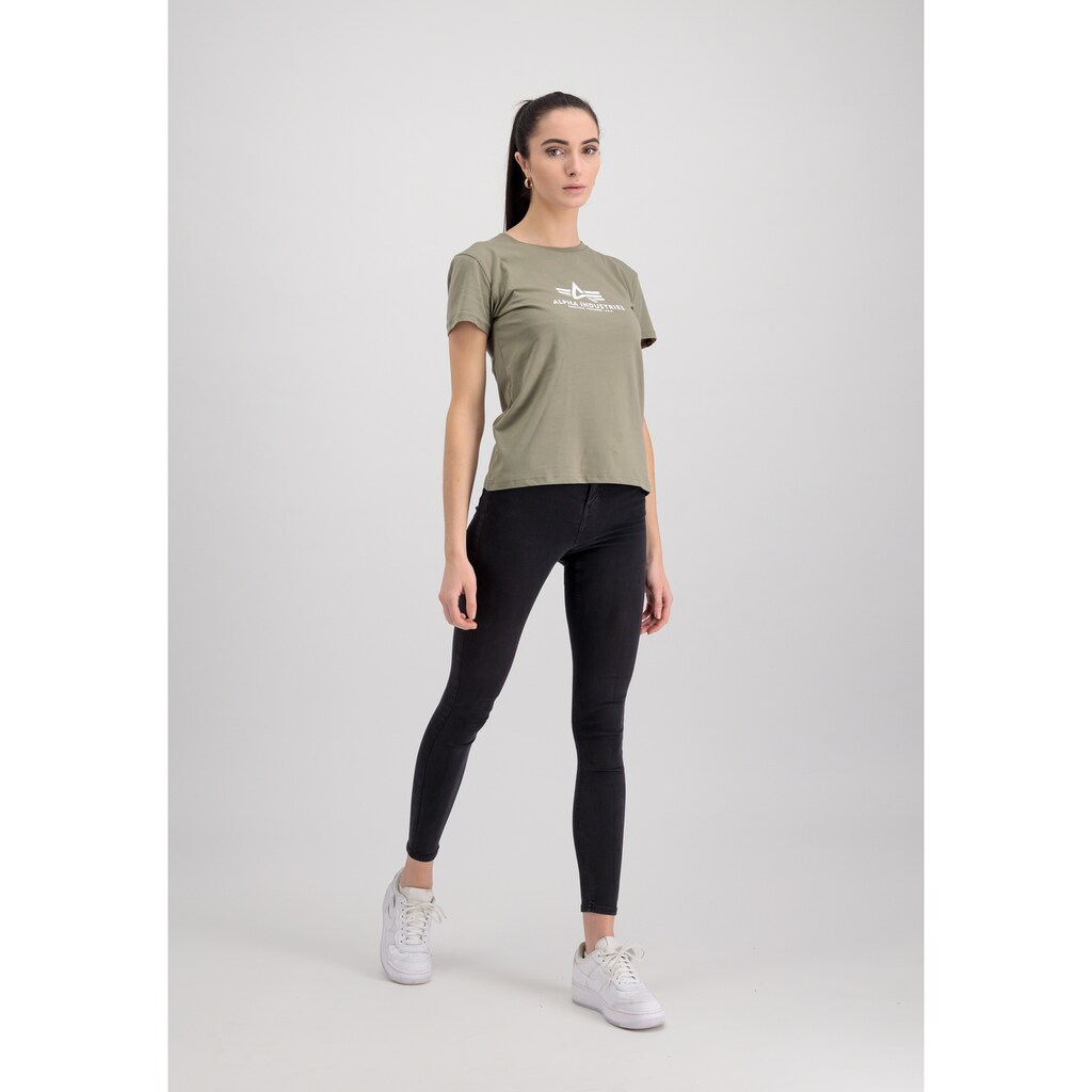 Alpha Industries T-Shirt »ALPHA INDUSTRIES Women - T-Shirts New Basic T Wmn«