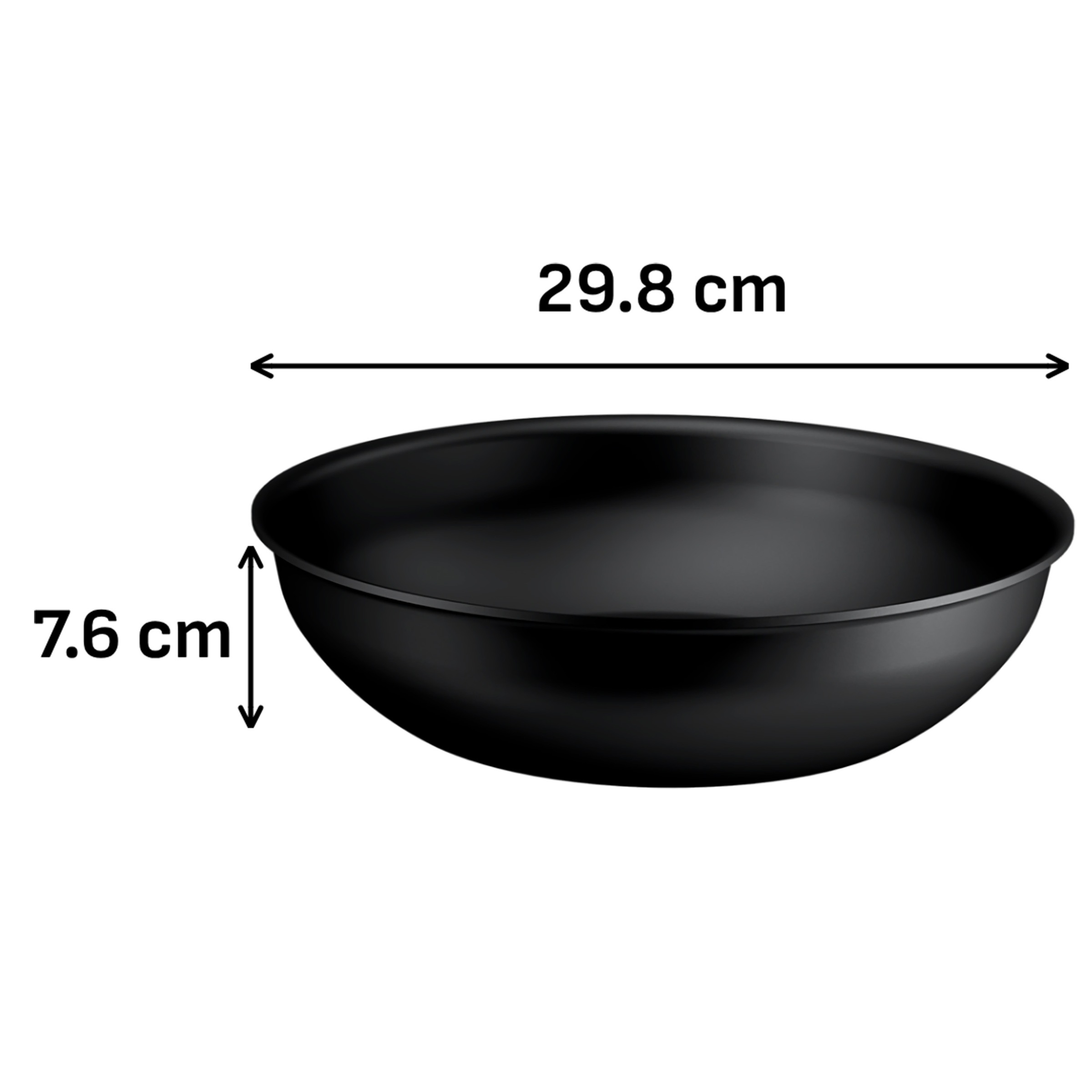 Tefal Wok »Ingenio Excellence Fusion« Aluminium 1 tlg. abnehmbarer Ingenio-Griff, Thermo-Signal, stapelbar, Induktion