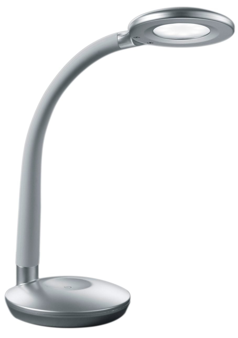 Reality Leuchten LED Tischleuchte »Touch me« LED-Modul in grau, Größe Höhe: 45 cm