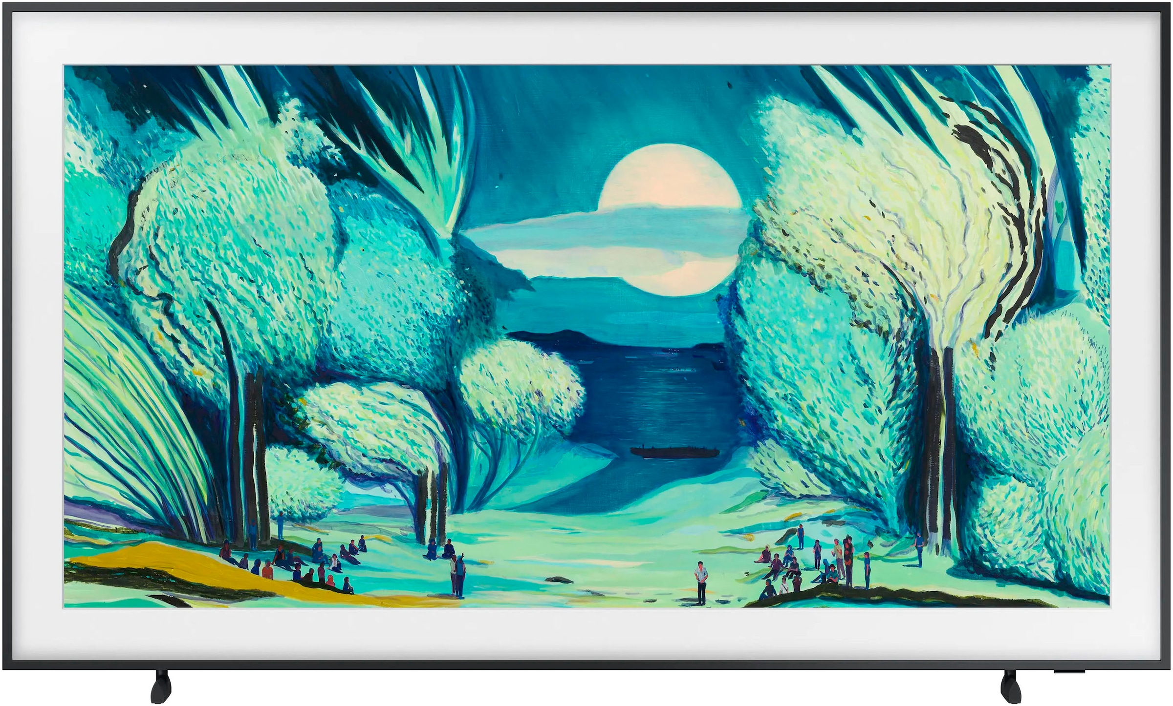 Samsung QLED-Fernseher »GQ55LS03FAU«, 4K Ultra HD, Smart-TV, The Frame, Mattes Display, Art Mode, Austauschbare Rahmen, Dolby Atmos