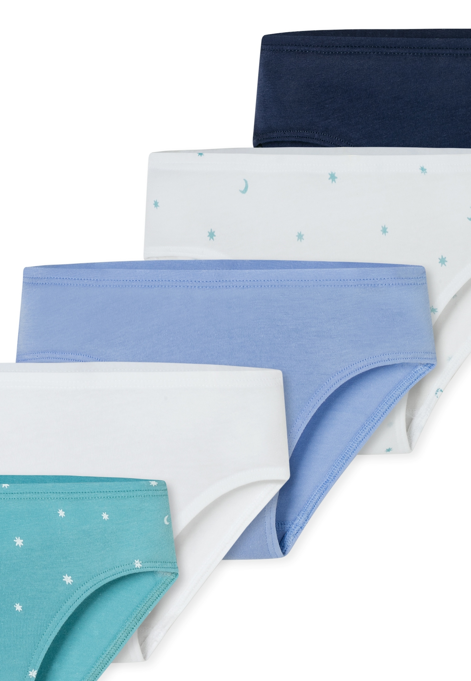 Schiesser Slip, (5er-Pack), mit süßem Muster
