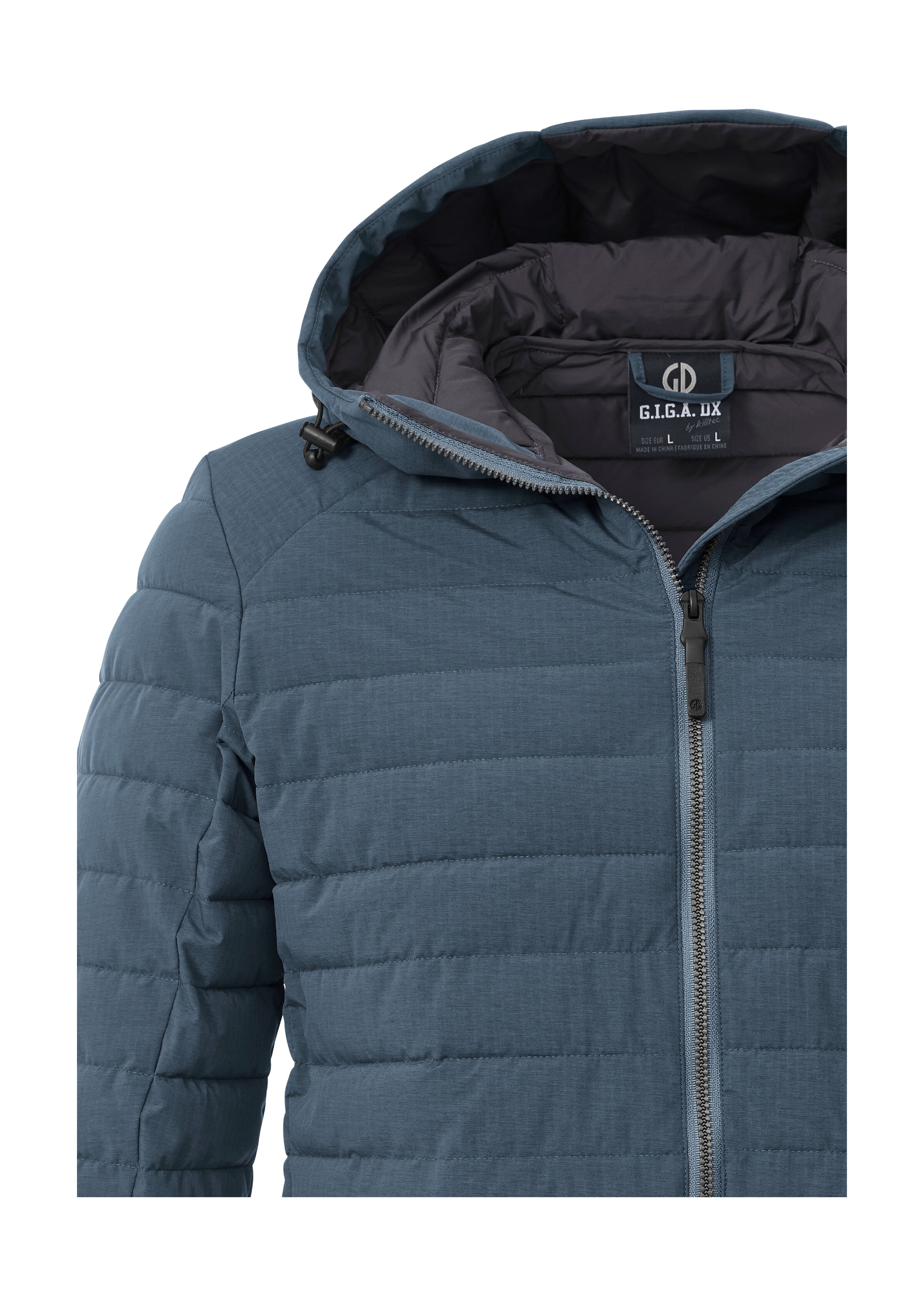 G.I.G.A. DX by killtec Steppjacke »GS 86 MN QLTD JCKT« Schmale, wasserabweisende Herren Steppjacke mit abnehmbarer Kapuze
