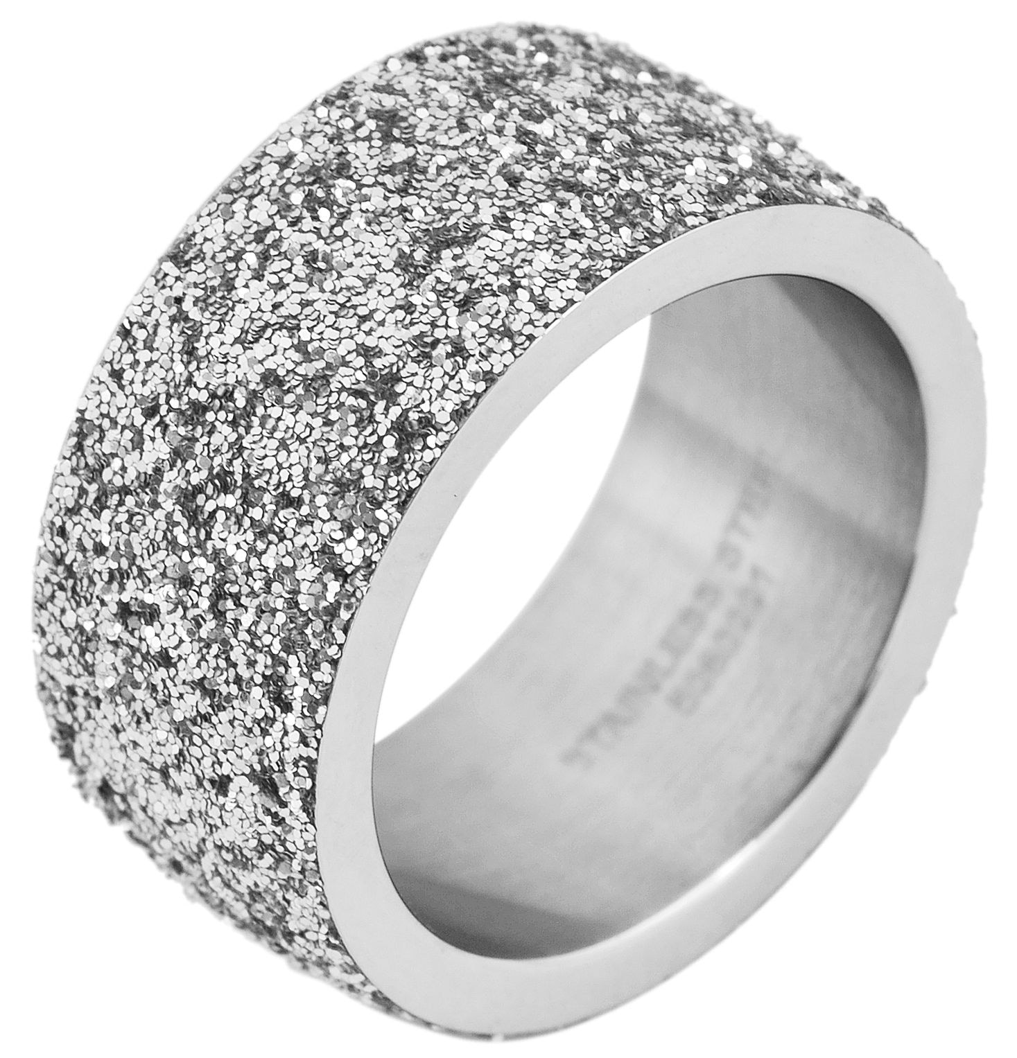 Adelia´s Fingerring »Damen Ring aus Edelstahl«