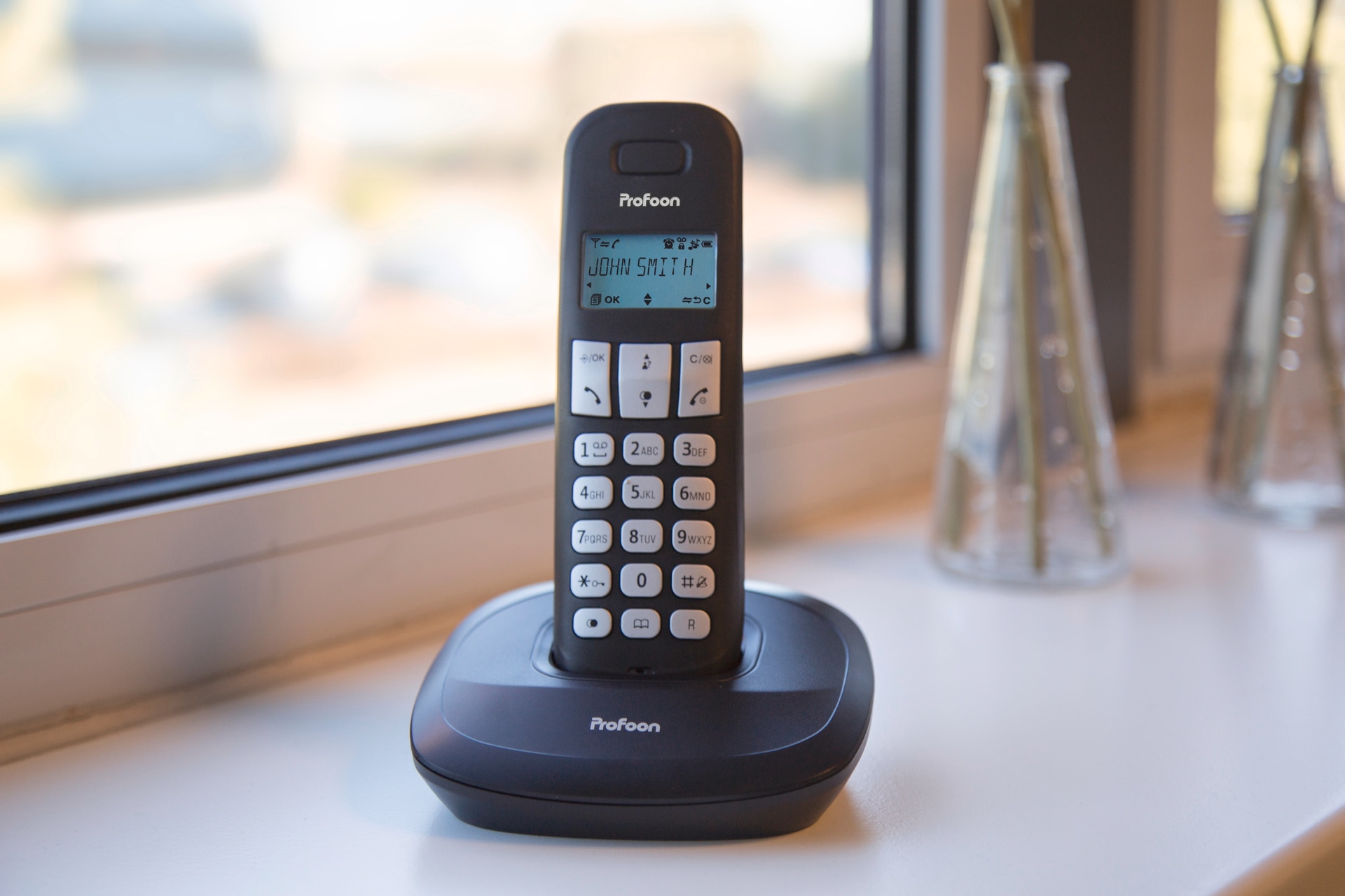 Profoon Schnurloses DECT-Telefon »PDX-1120 - DECT-Telefon mit 2 Mobilteilen«