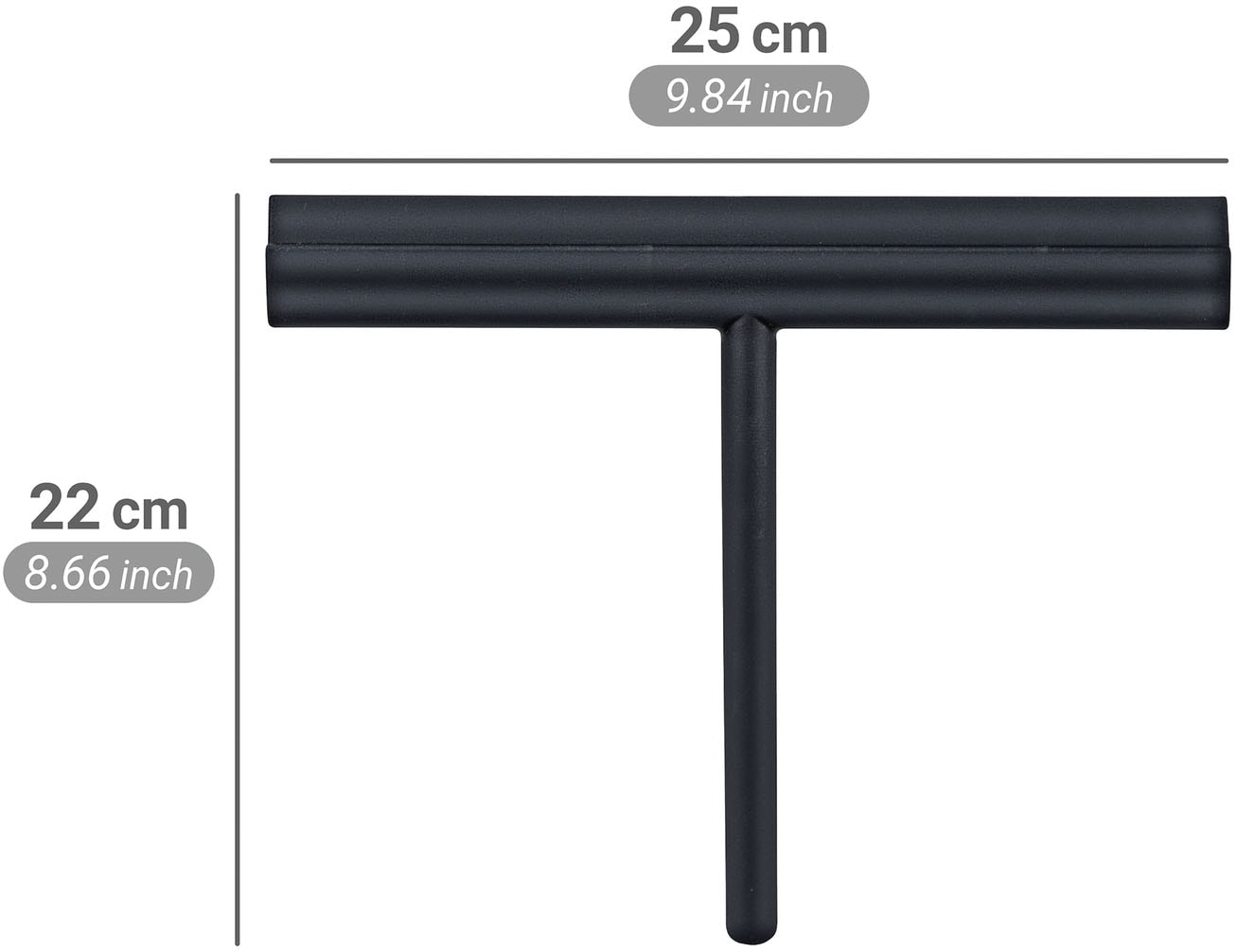 WENKO Duschabzieher »Agana« mit magnetischer Wandhalterung zum Kleben