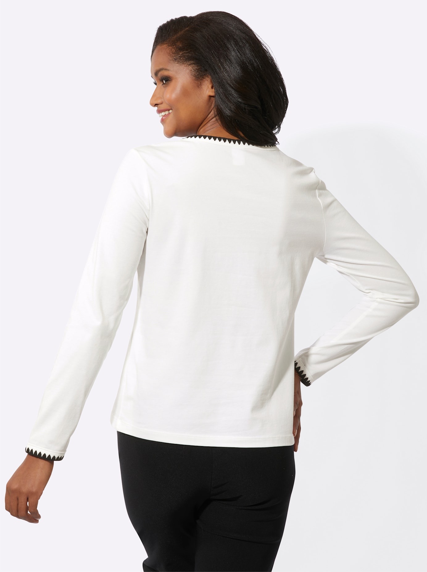 Inspirationen Langarmshirt »Langarm-Shirt«, (1 tlg.)