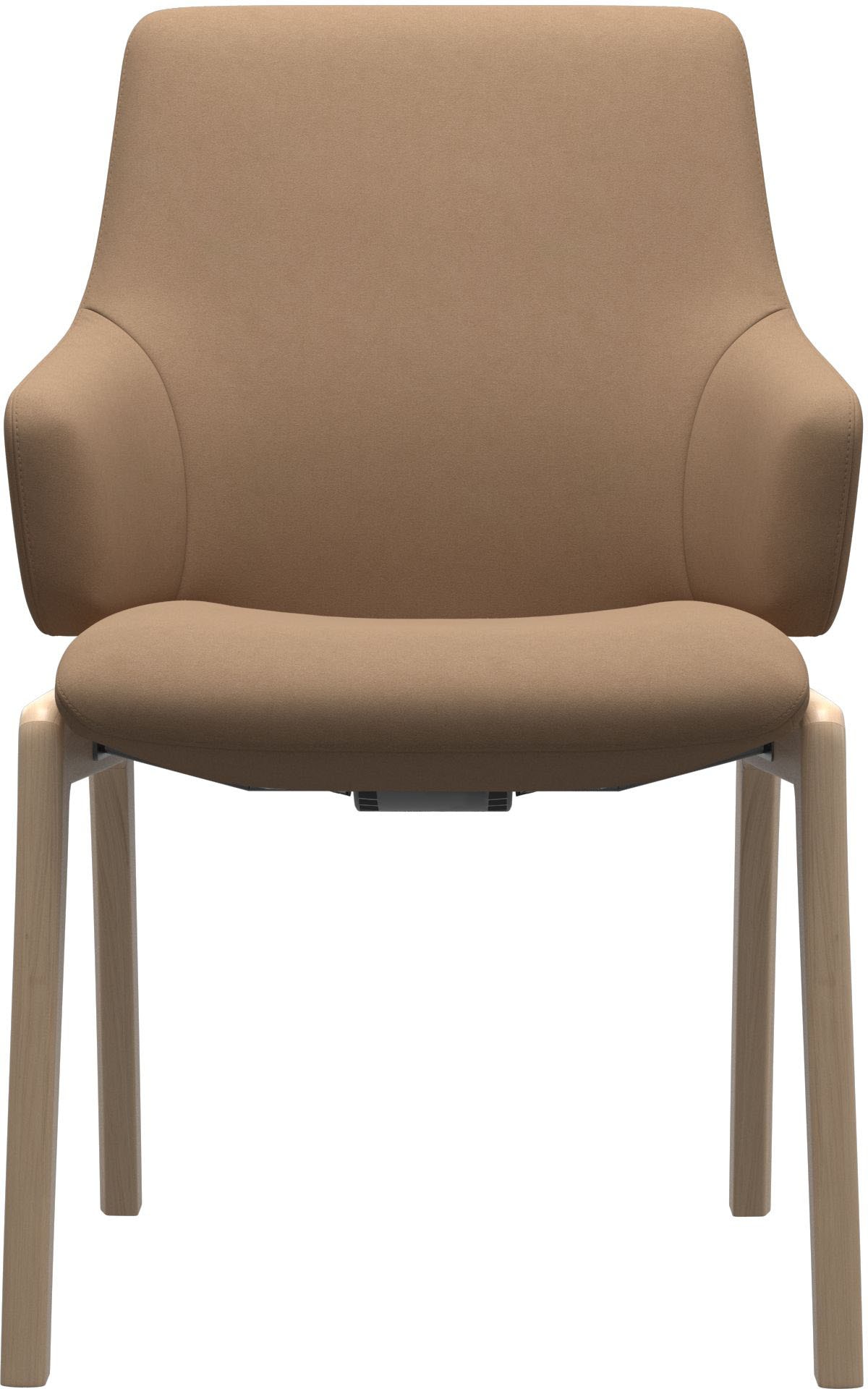 Stressless® Polsterstuhl »Laurel« () Low Back mit Armlehne, Größe L, abgerundete Beine in Eiche gekalkt