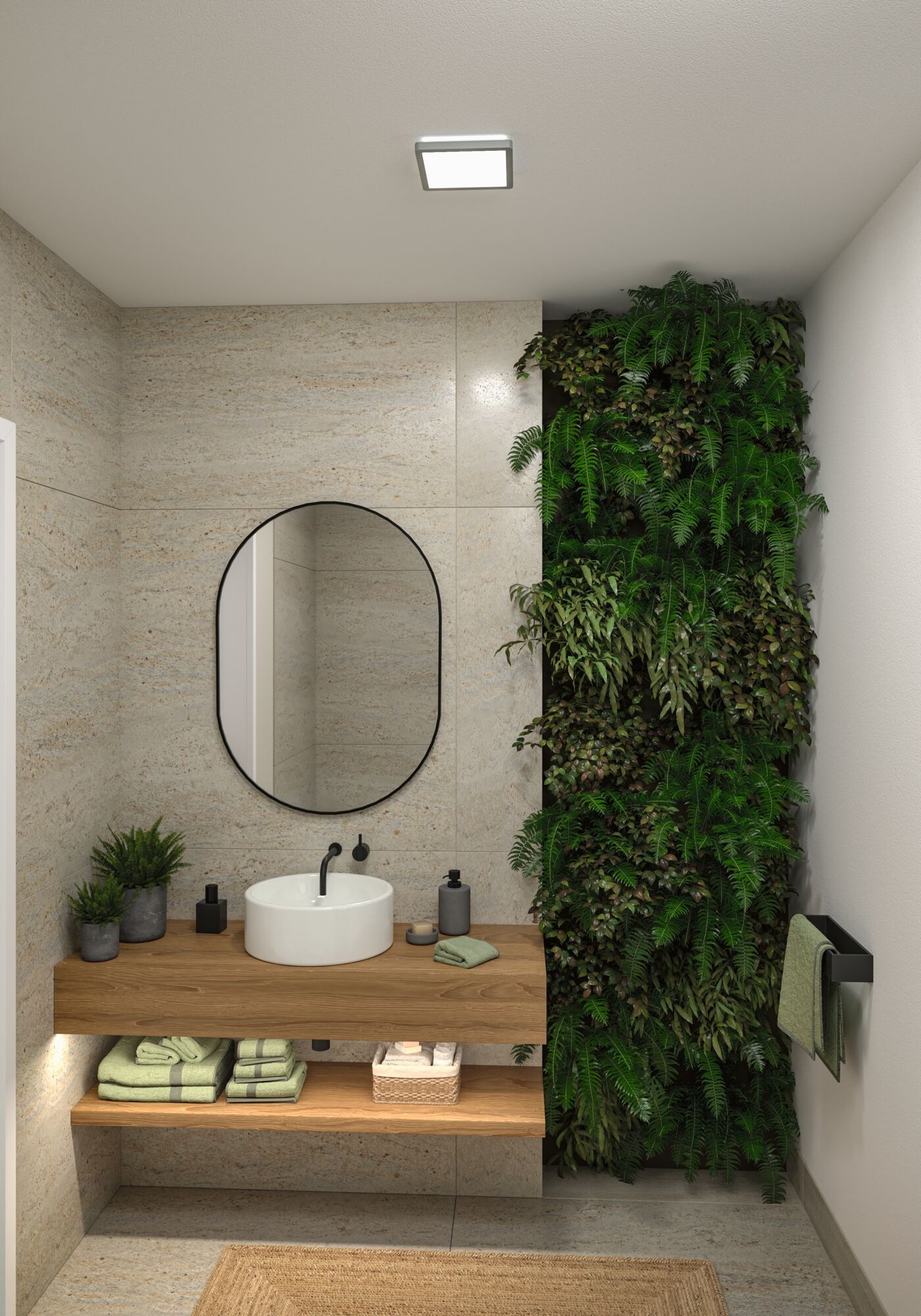 Paulmann LED Panel »Atria Shine 3000K IP44 White Select eckig« LED-Modul 1 Stk. Tageslichtweiß Farbwechsler