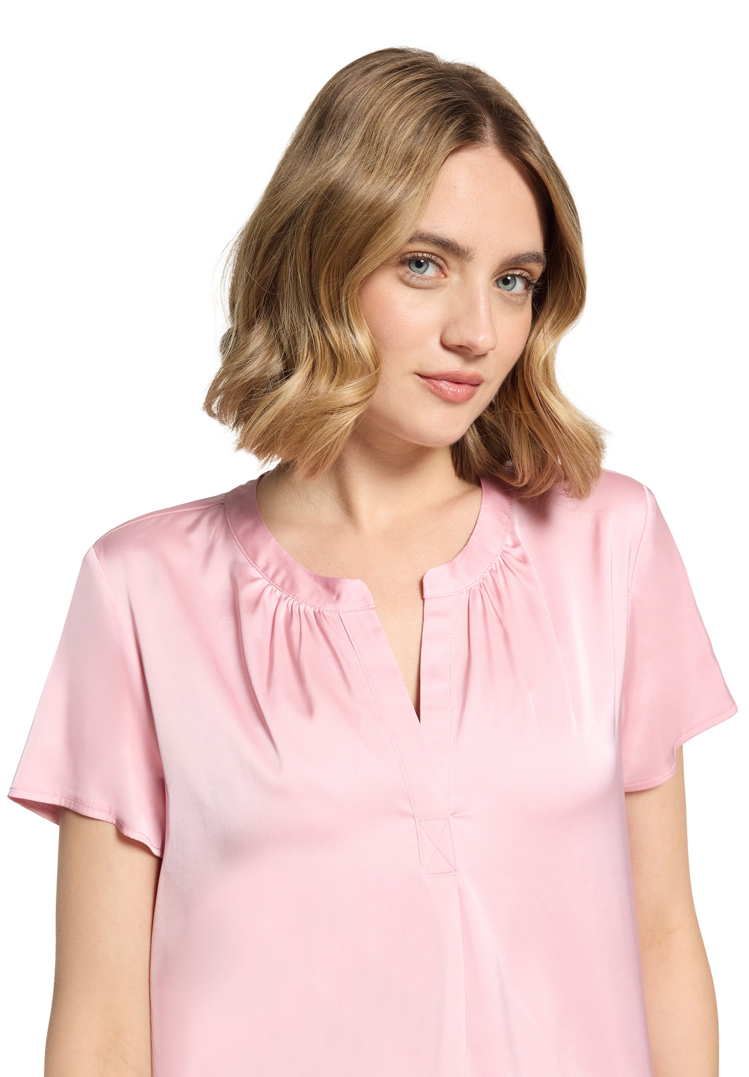 Betty Barclay Satinbluse »Satin-Bluse kurzarm«