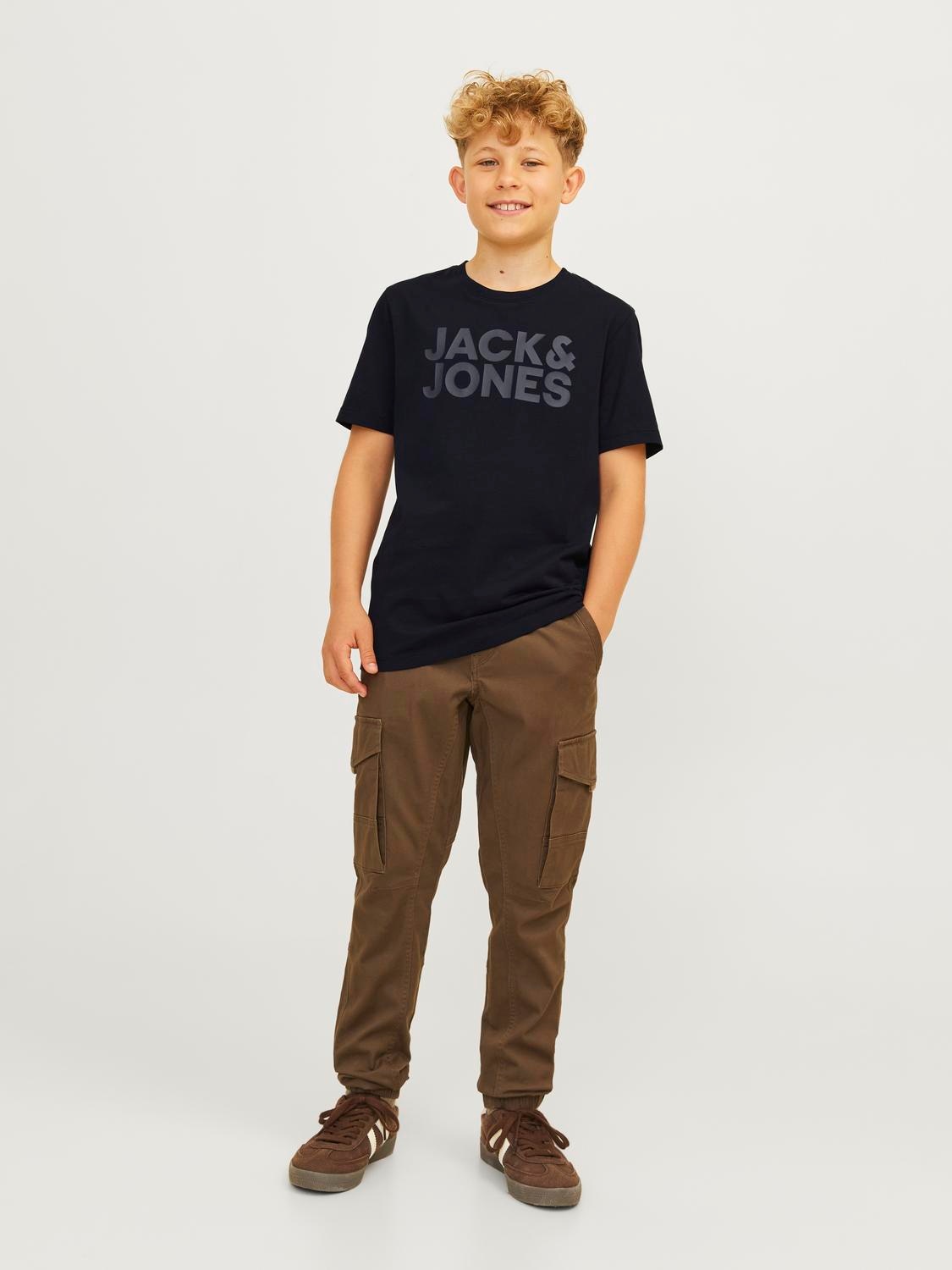 Jack & Jones Junior Rundhalsshirt »JJECORP LOGO TEE SS O-NECK NOOS JNR«