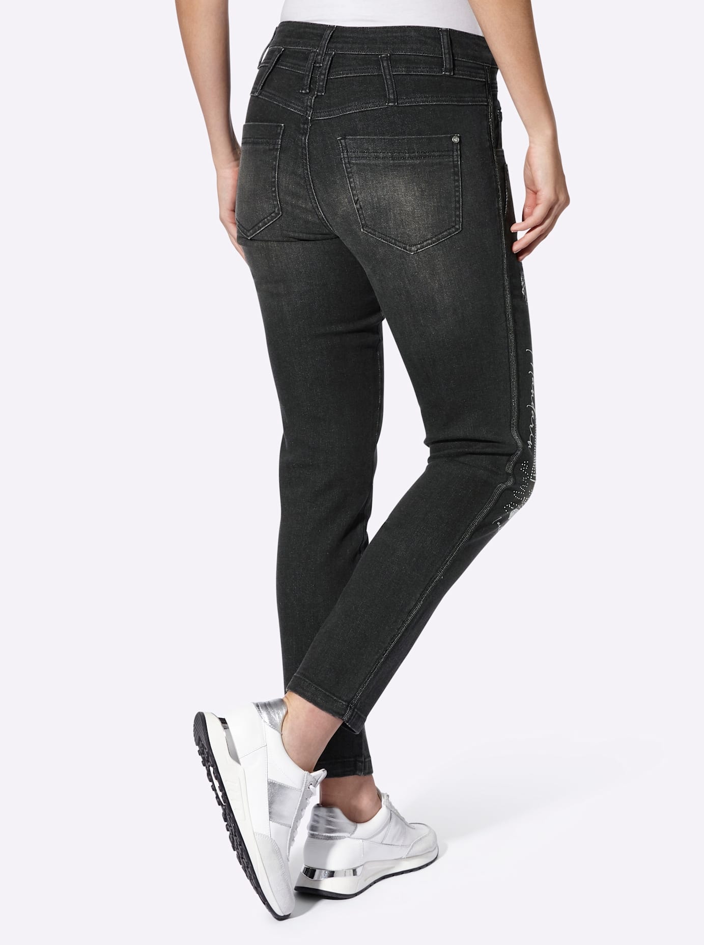 heine Röhrenjeans, (1 tlg.)