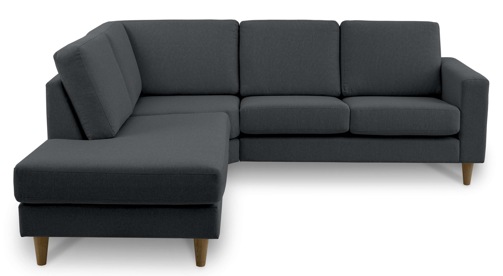 OTTO home Ecksofa »Tvinno« im skandinavischen Stil, L-Form, mit Massivholzfüßen, Breite 230 cm